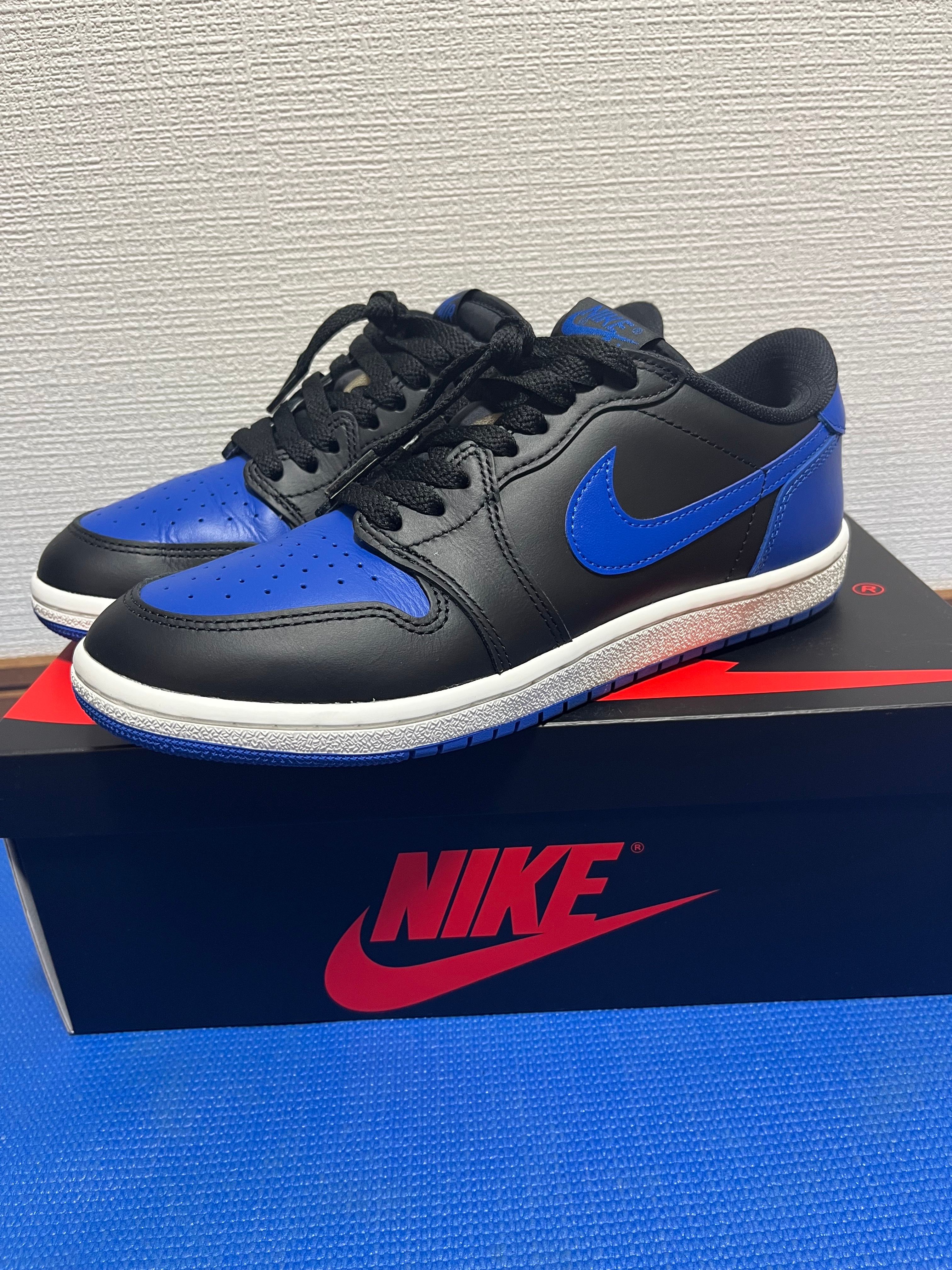 Nike Air Jordan 1 Low '85 "Black and Royal Blue"