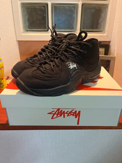Stussy × Nike Air Penny 2 "Black"