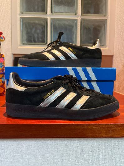 BILLY'S Exclusive adidas Gazelle Indoor "Core Black/Metallic Silver"