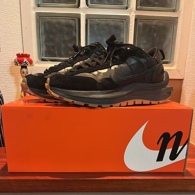 sacai × Nike VaporWaffle "Black Gum"