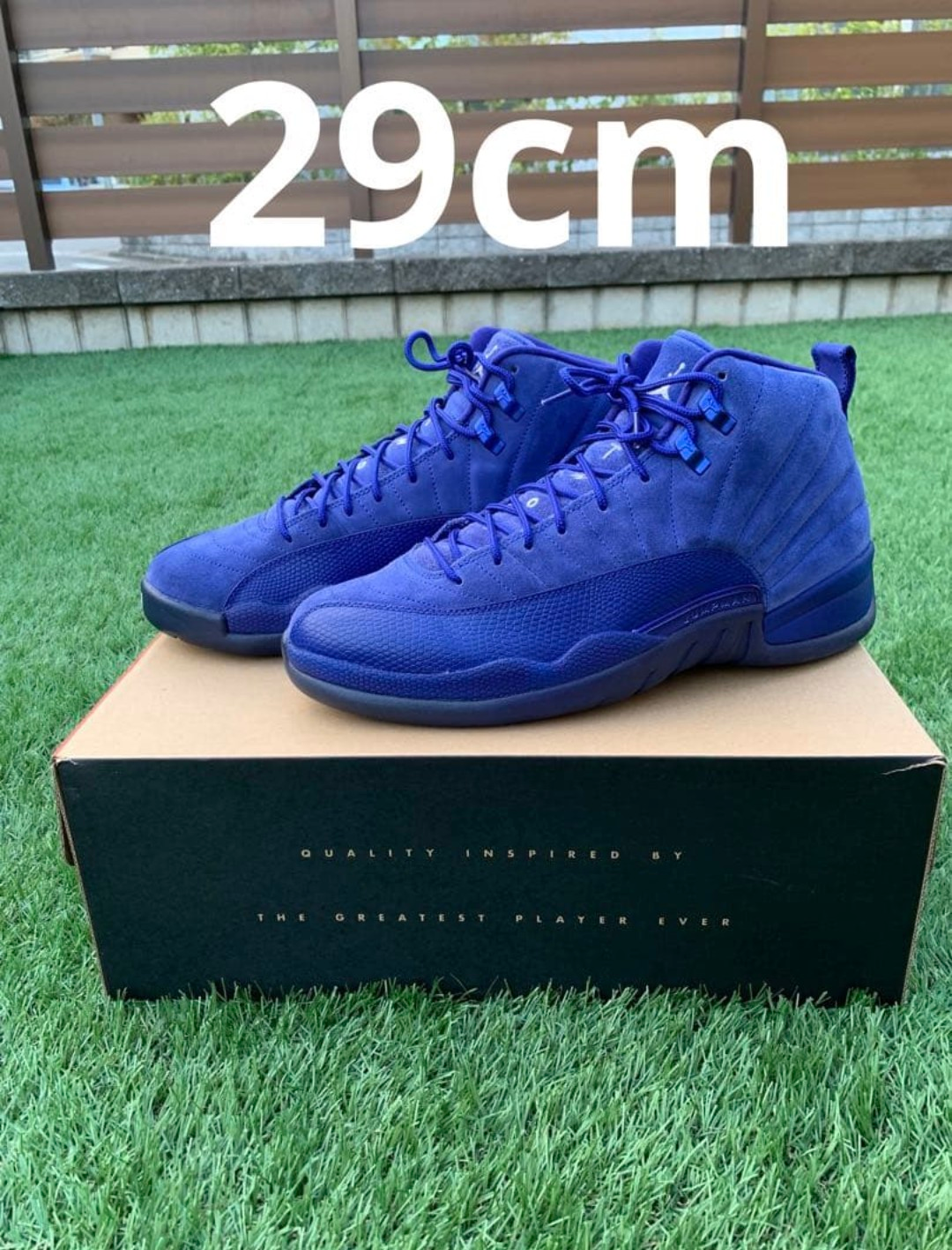 ナイキ エアジョーダン 12 レトロ "ディープロイヤルブルー"