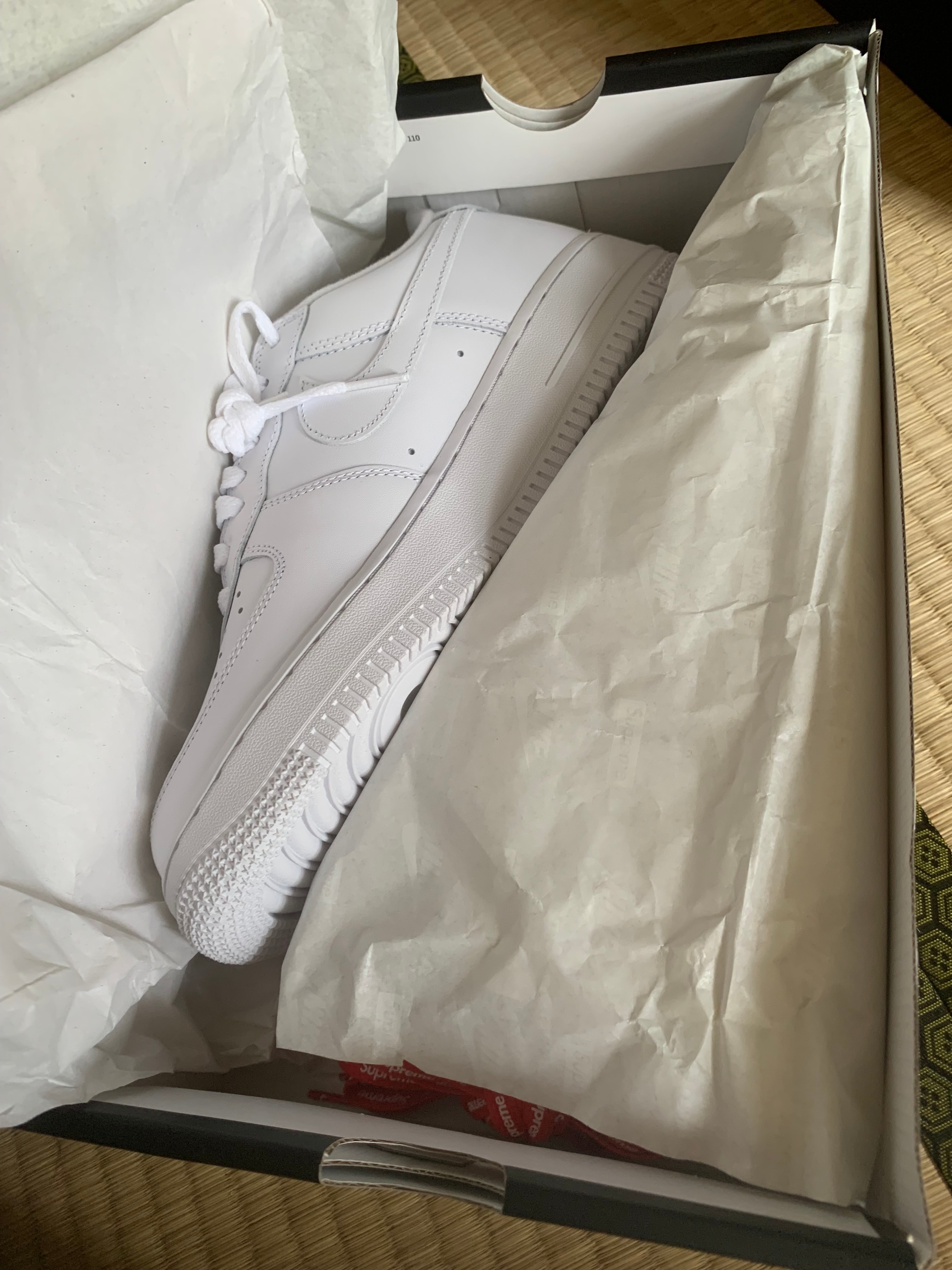Supreme × Nike Air Force 1 Low "White"