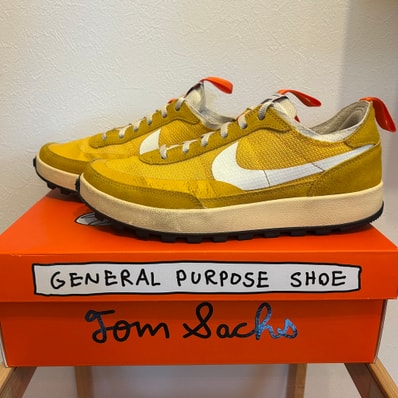 Tom Sachs × NikeCraft Women's General Purpose Shoe "Yellow / Archive"
