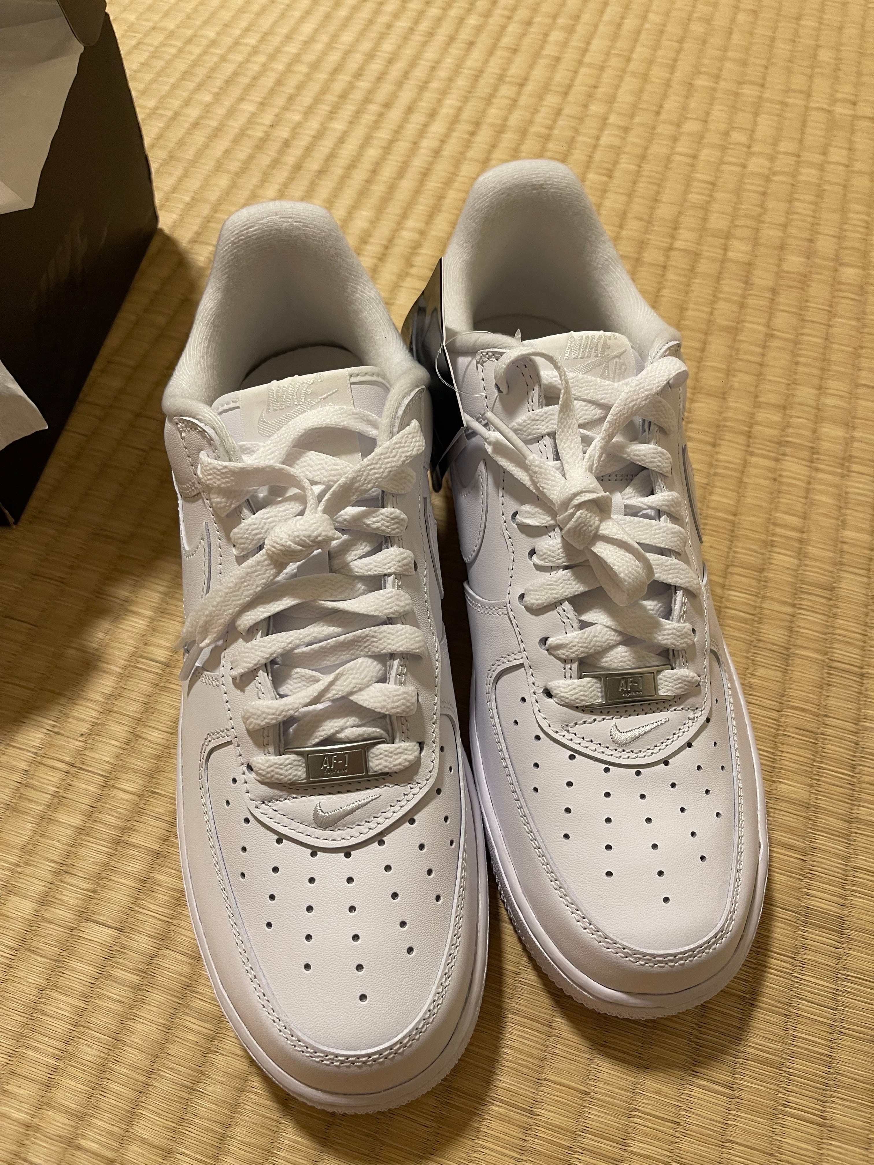 Supreme × Nike Air Force 1 Low "White"