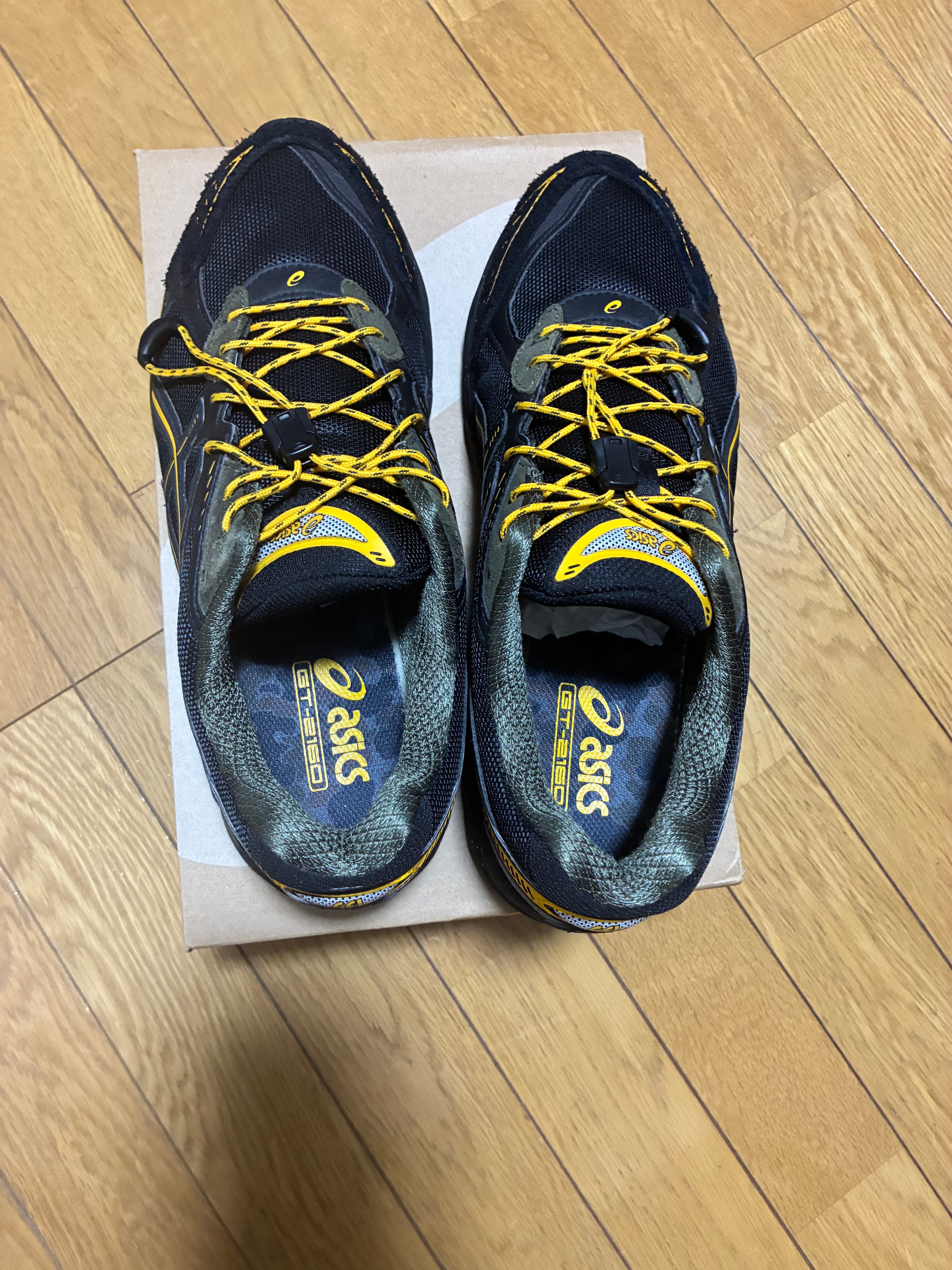 グリップスワニー × アトモス × アシックス GT-2160 "ブラック/イエロー"