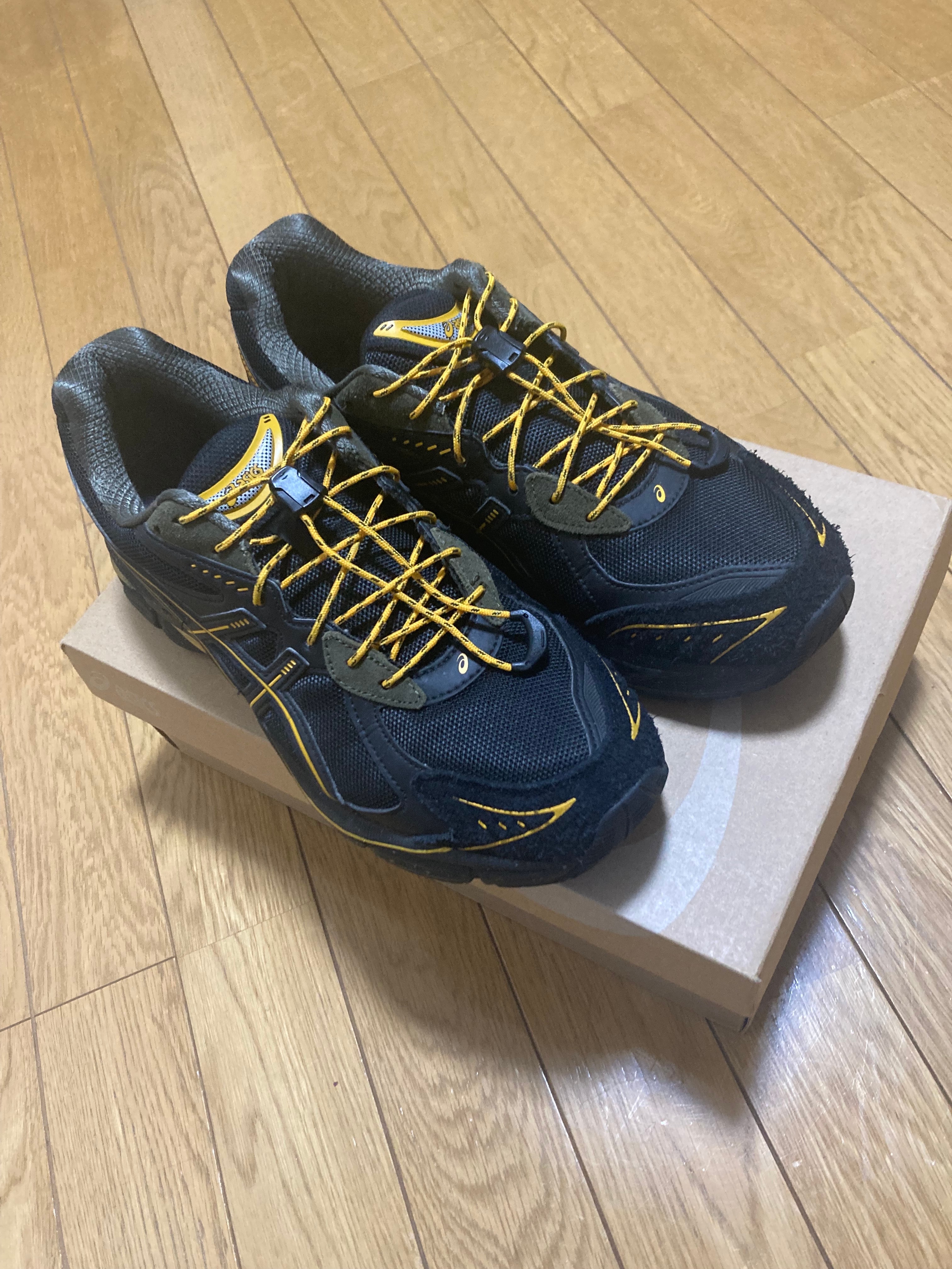 GRIP SWANY × atmos × Asics GT-2160 "Black/Yellow"