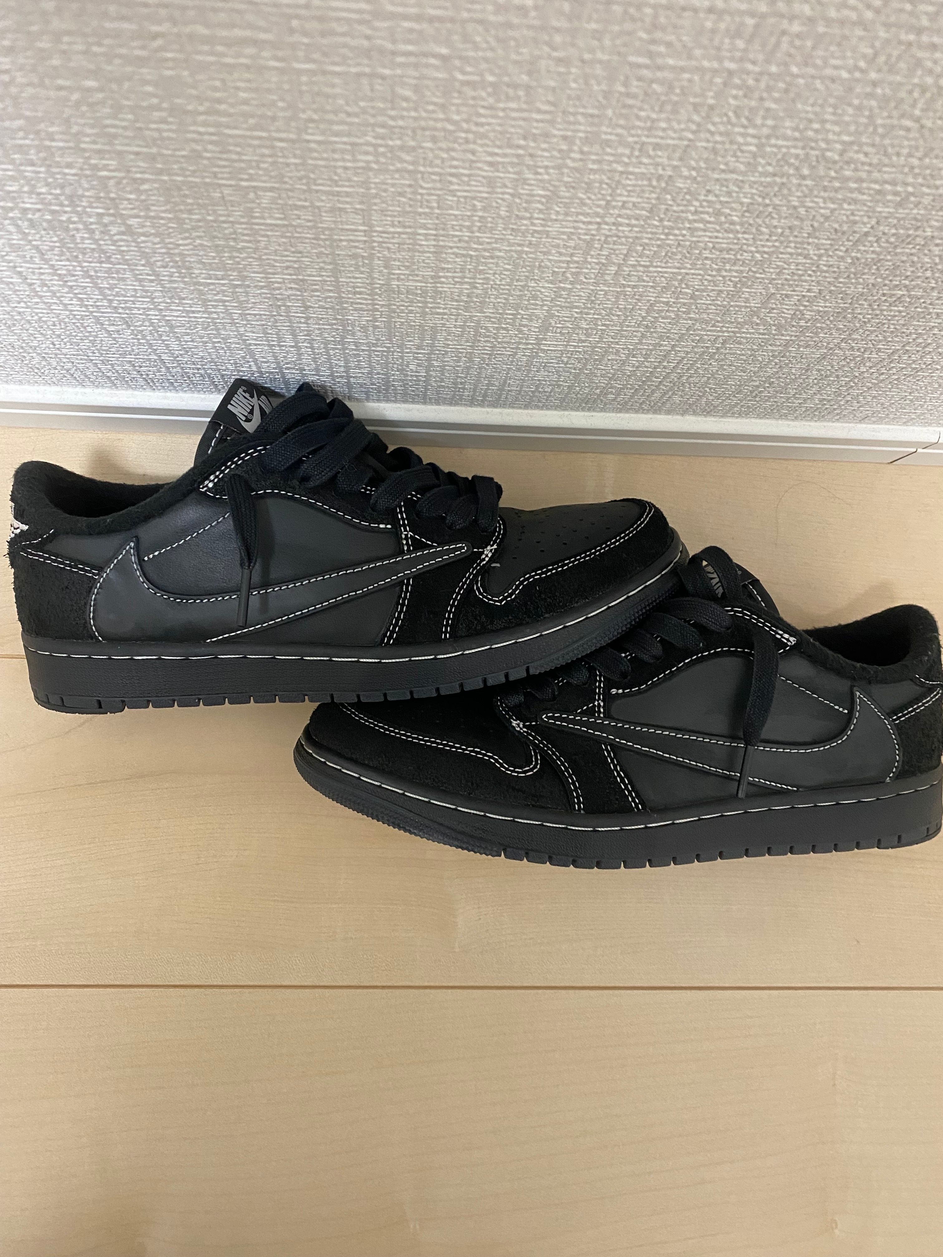 Travis Scott × Nike Air Jordan 1 Low OG SP "Black Phantom"