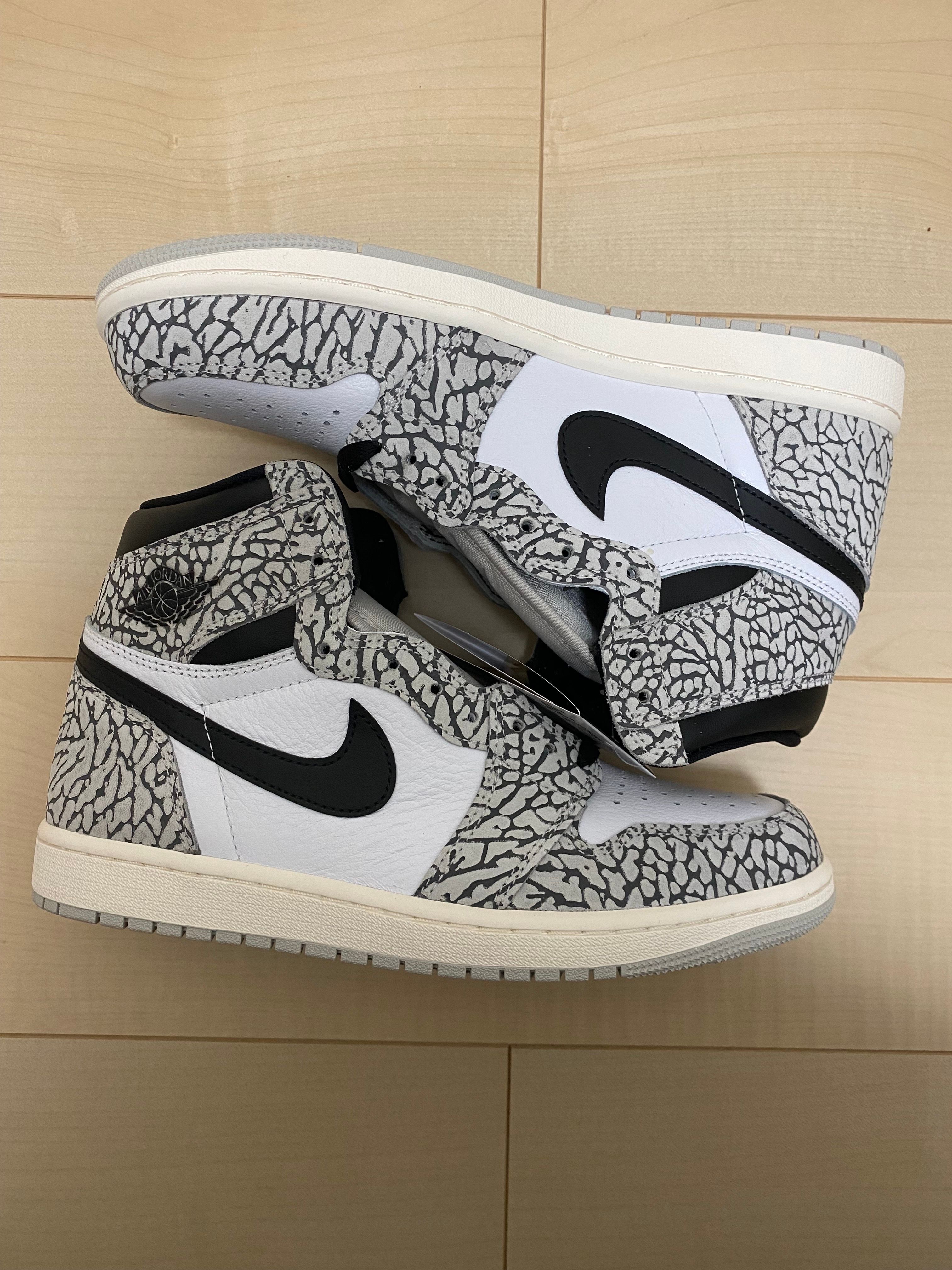 Nike Air Jordan 1 High OG "White Cement/Safari"