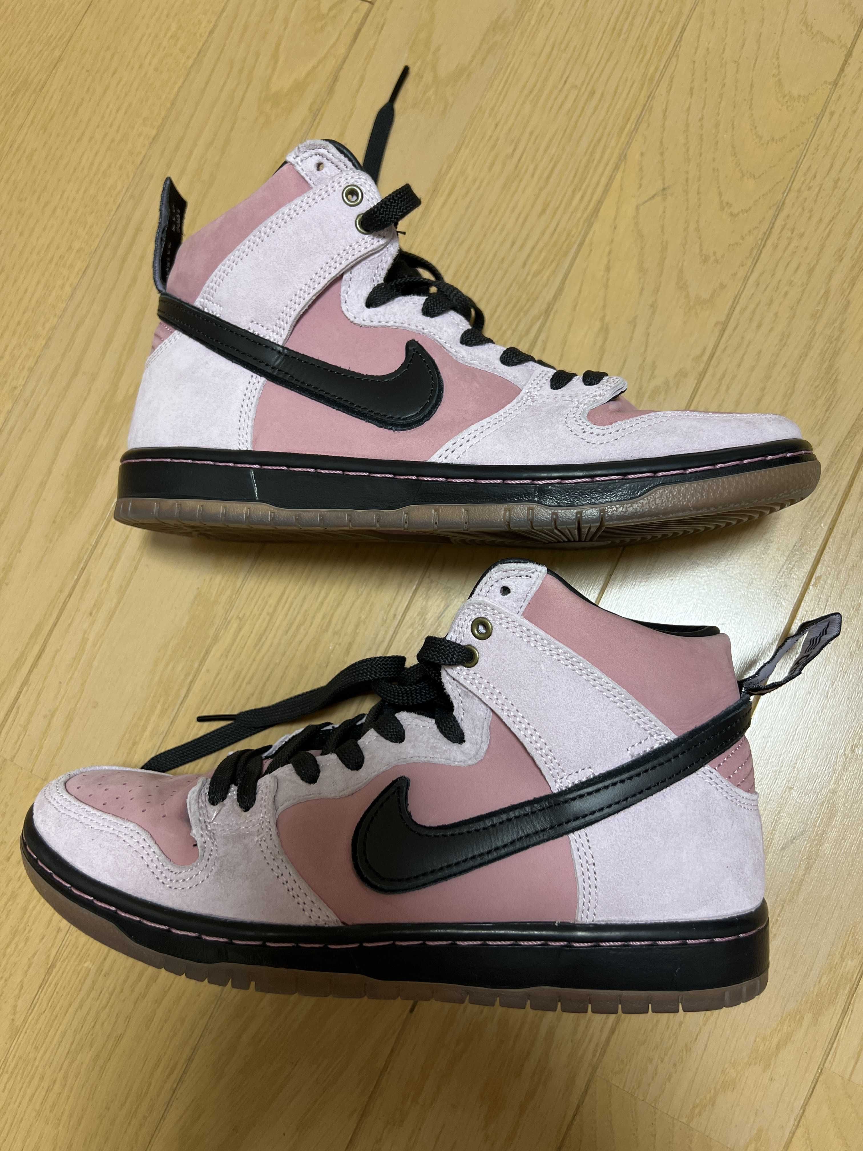 KCDC Brooklyn Skateshop × Nike SB Dunk High "Pink/Black"