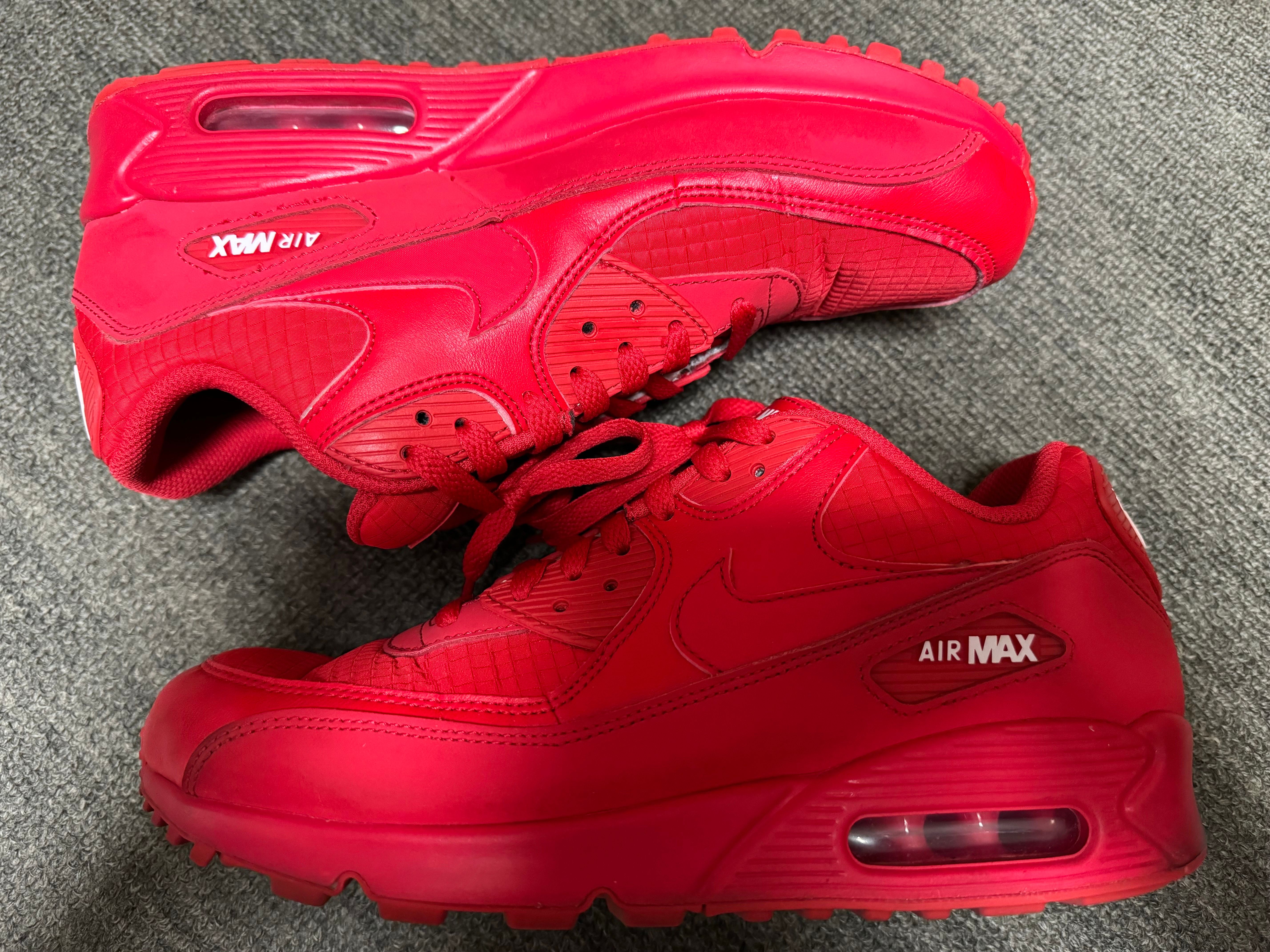 NIKE AIR MAX 90 ESSENTIAL "UNIVERSITY RED"