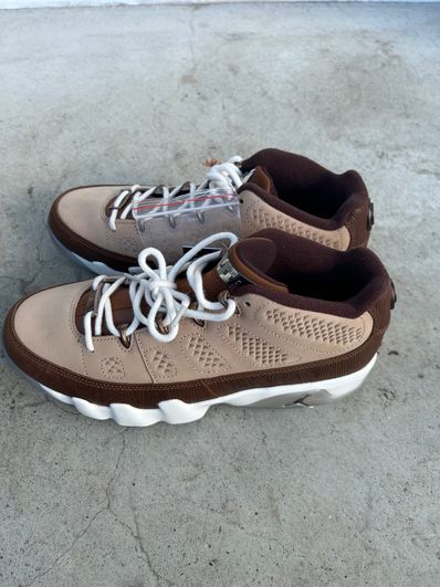 Happy Life Wood × Nike Air Jordan 9 Golf NRG "Hemp/Pecan/Sail/Earth"