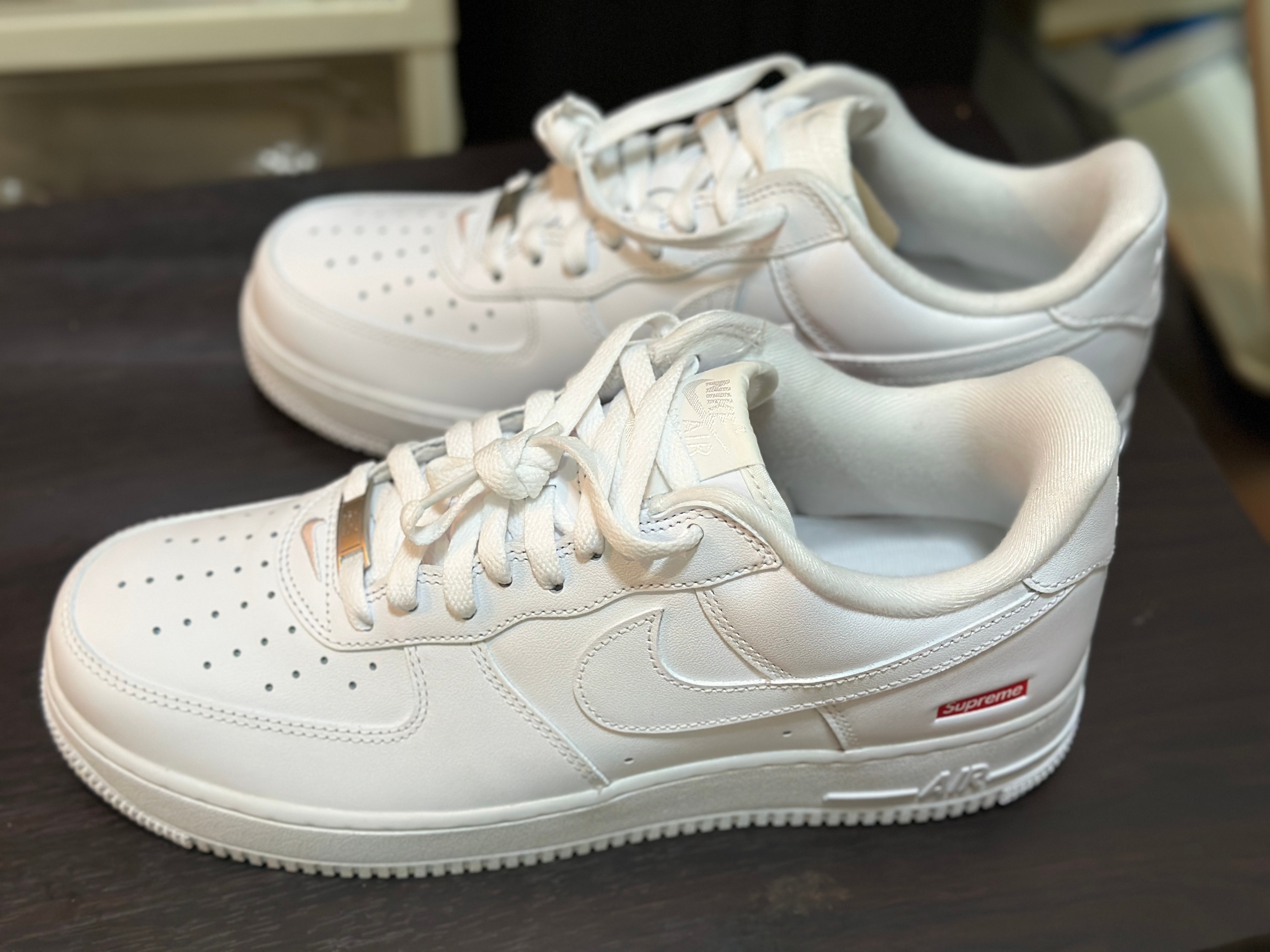 Supreme × Nike Air Force 1 Low "White"