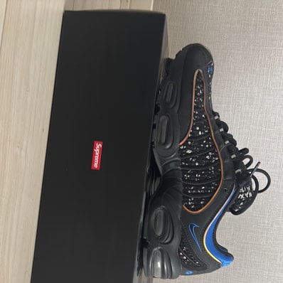 Supreme × Nike Air Max Tailwind 4 "Black"
