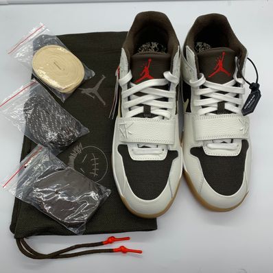 Travis Scott × Nike Jordan Jumpman Jack TR "Sail and Dark Mocha"