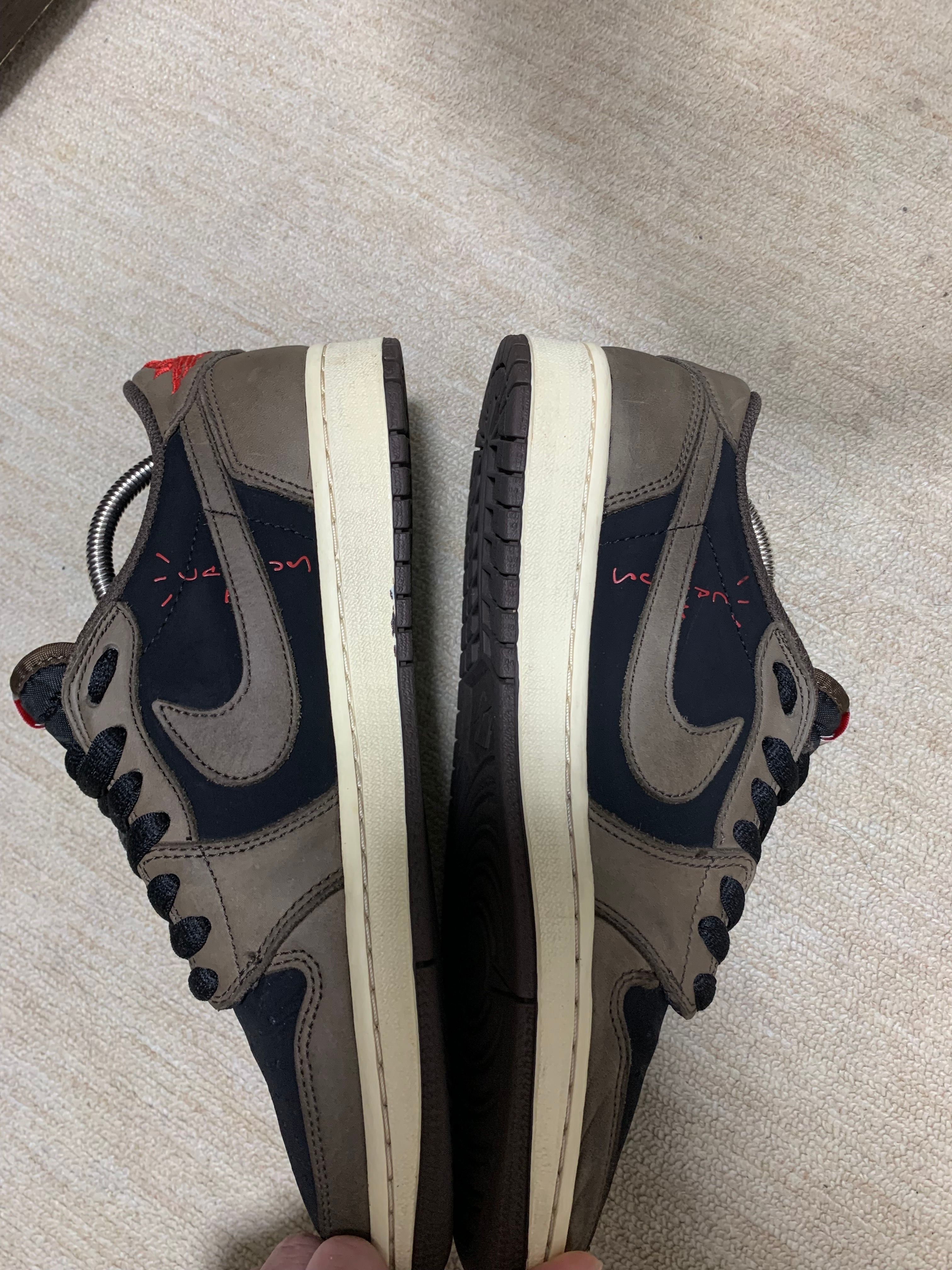 Travis Scott × Nike Air Jordan 1 Low OG SP-T "Black/Dark Mocha"