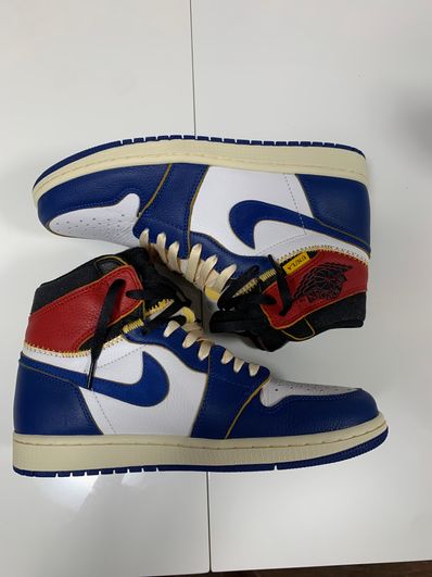 Union × Nike Air Jordan 1 Retro High OG NRG "Storm Blue/Varsity Red"