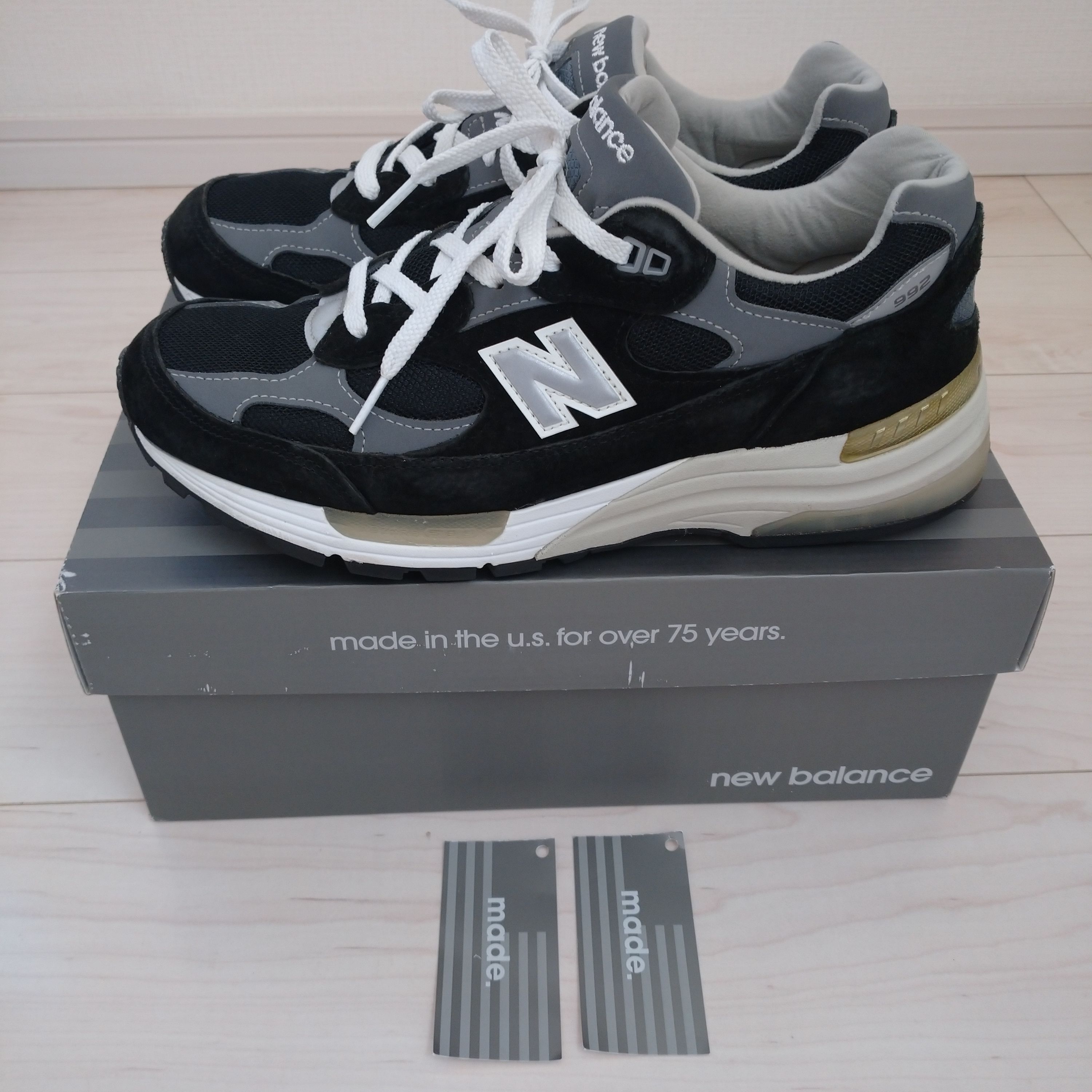 New Balance 992 "Black" (2021)