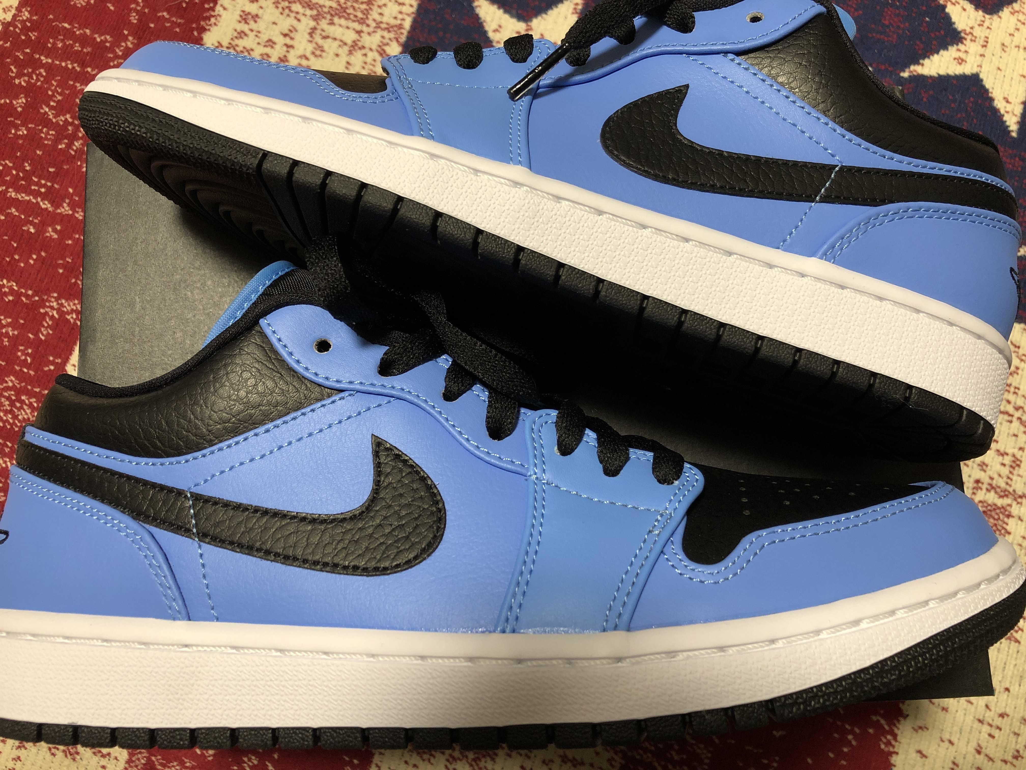 Nike Air Jordan 1 Low "University Blue/Black"