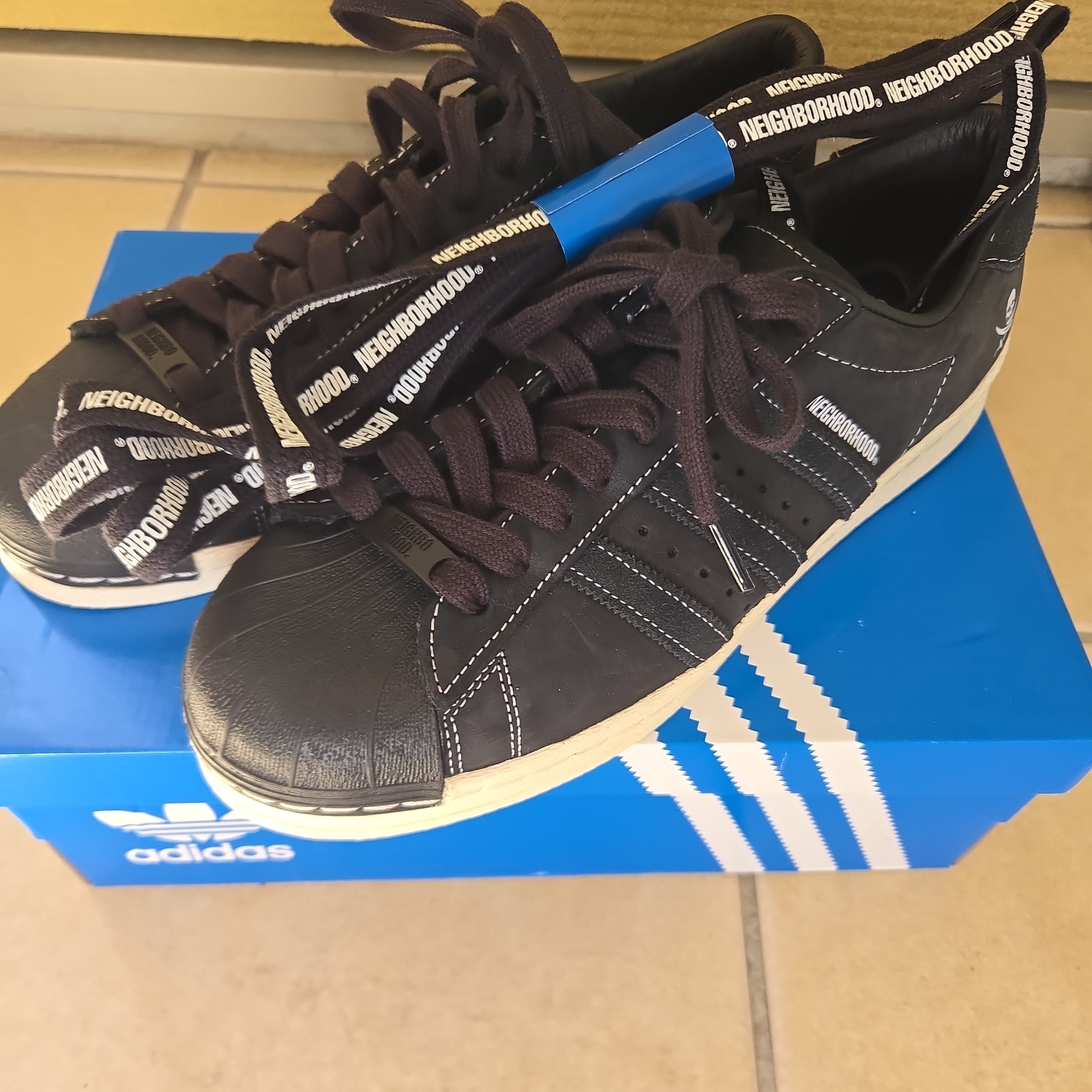 NEIGHBORHOOD × adidas Superstar 2005 "Core Black"