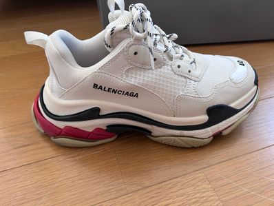 BALENCIAGA TRIPLE S "RED/WHITE"