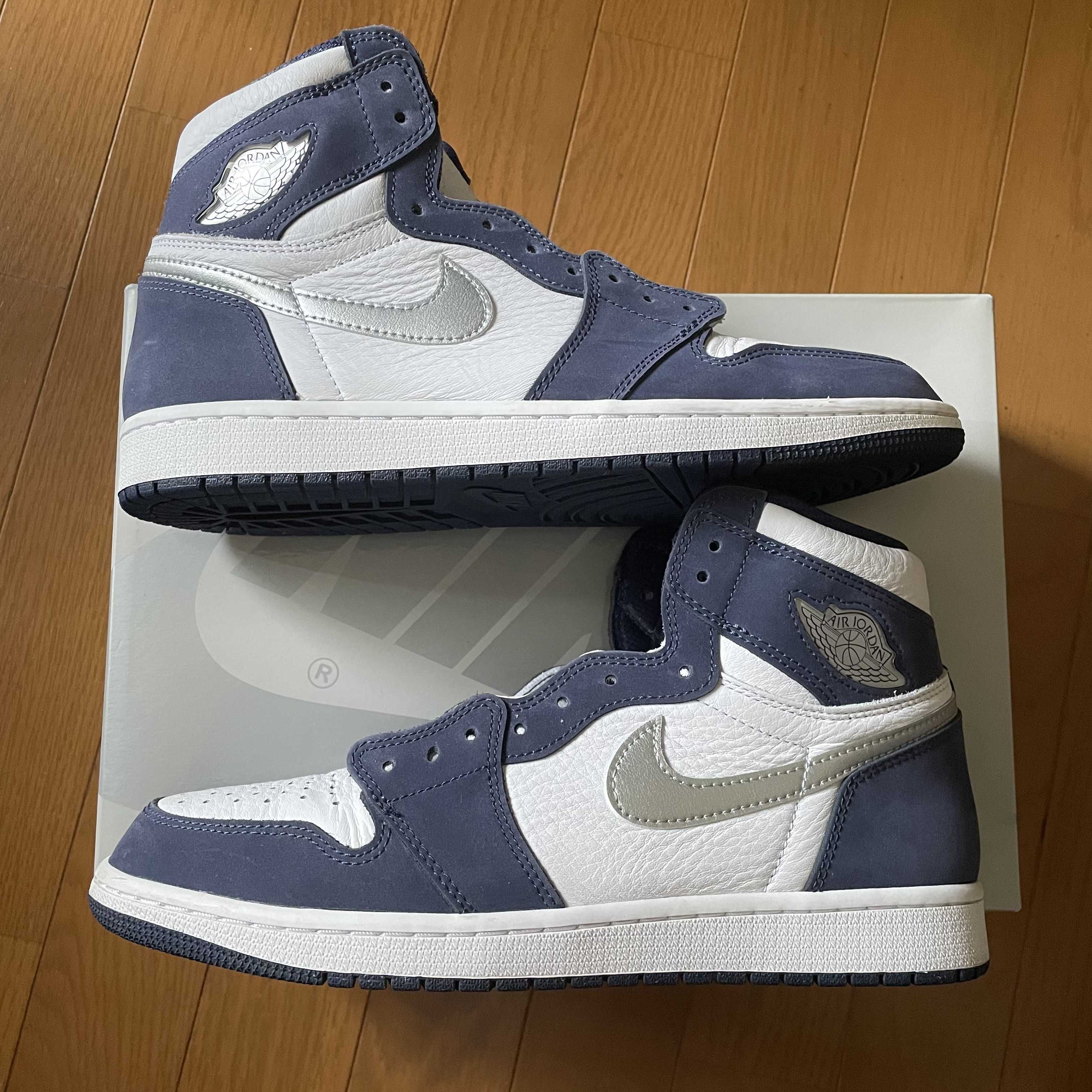 Nike Air Jordan 1 High OG CO.JP "White/Midnight Navy" (2020)(ブリーフケースなし)