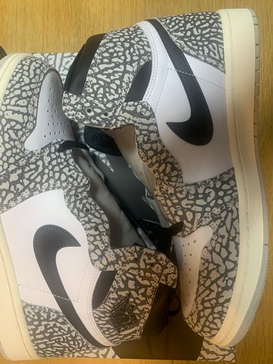 Nike Air Jordan 1 High OG "White Cement/Safari"