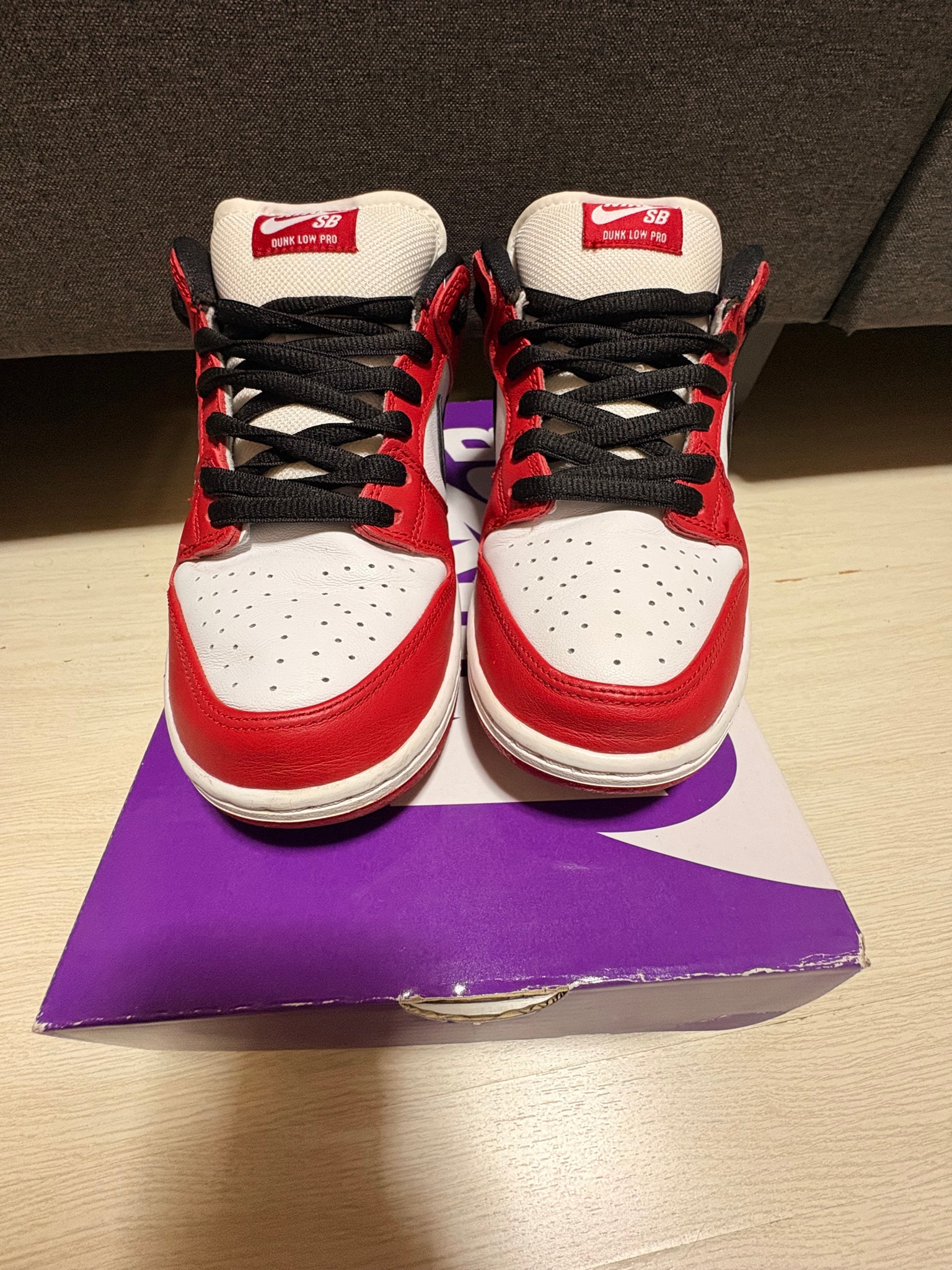 Nike SB Dunk Low Pro "J-Pack Chicago/Varsity Red and White"