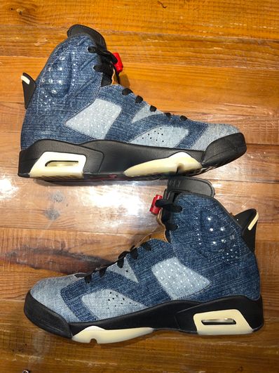 NIKE AIR JORDAN 6 "WASHED DENIM"
