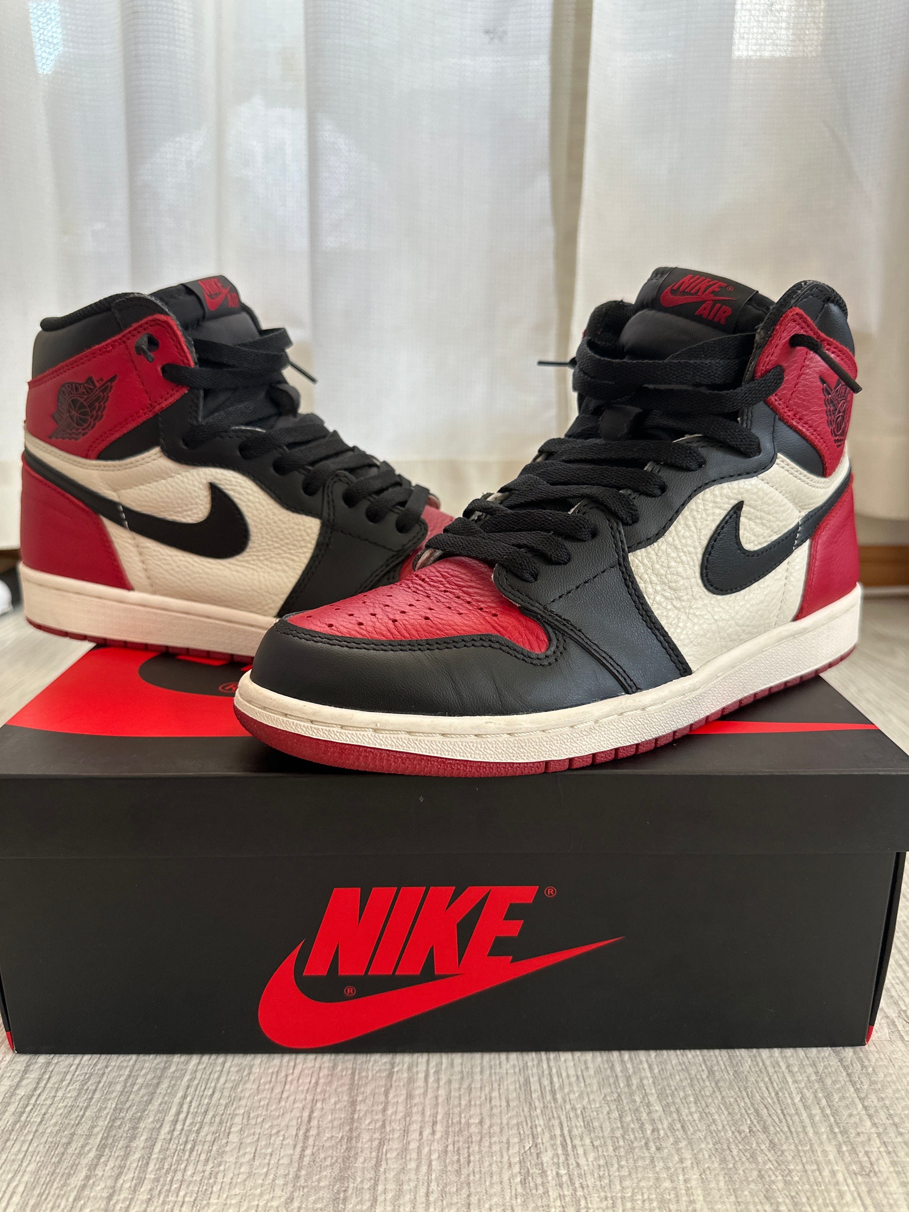 Nike Air Jordan 1 Retro High OG "Bred Toe"