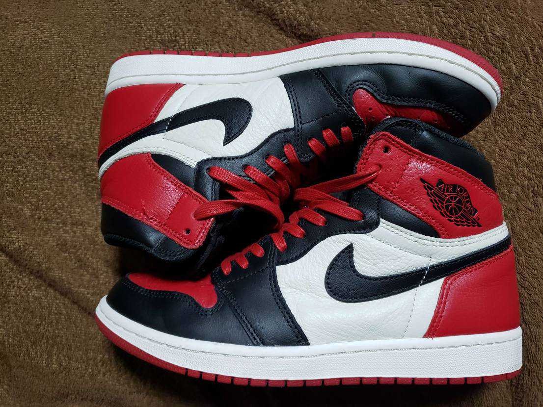 Nike Air Jordan 1 Retro High OG "Bred Toe"