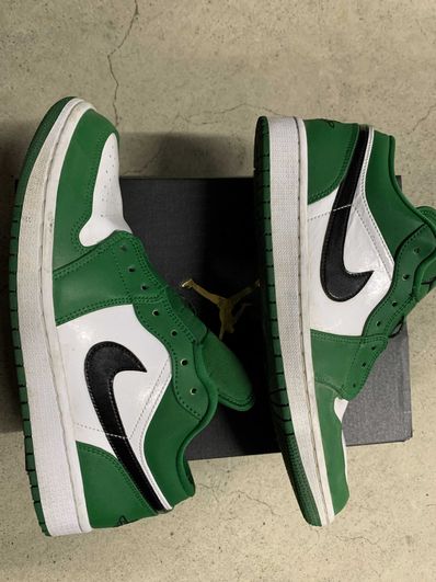 Nike Air Jordan 1 Low "Pine Green/White"