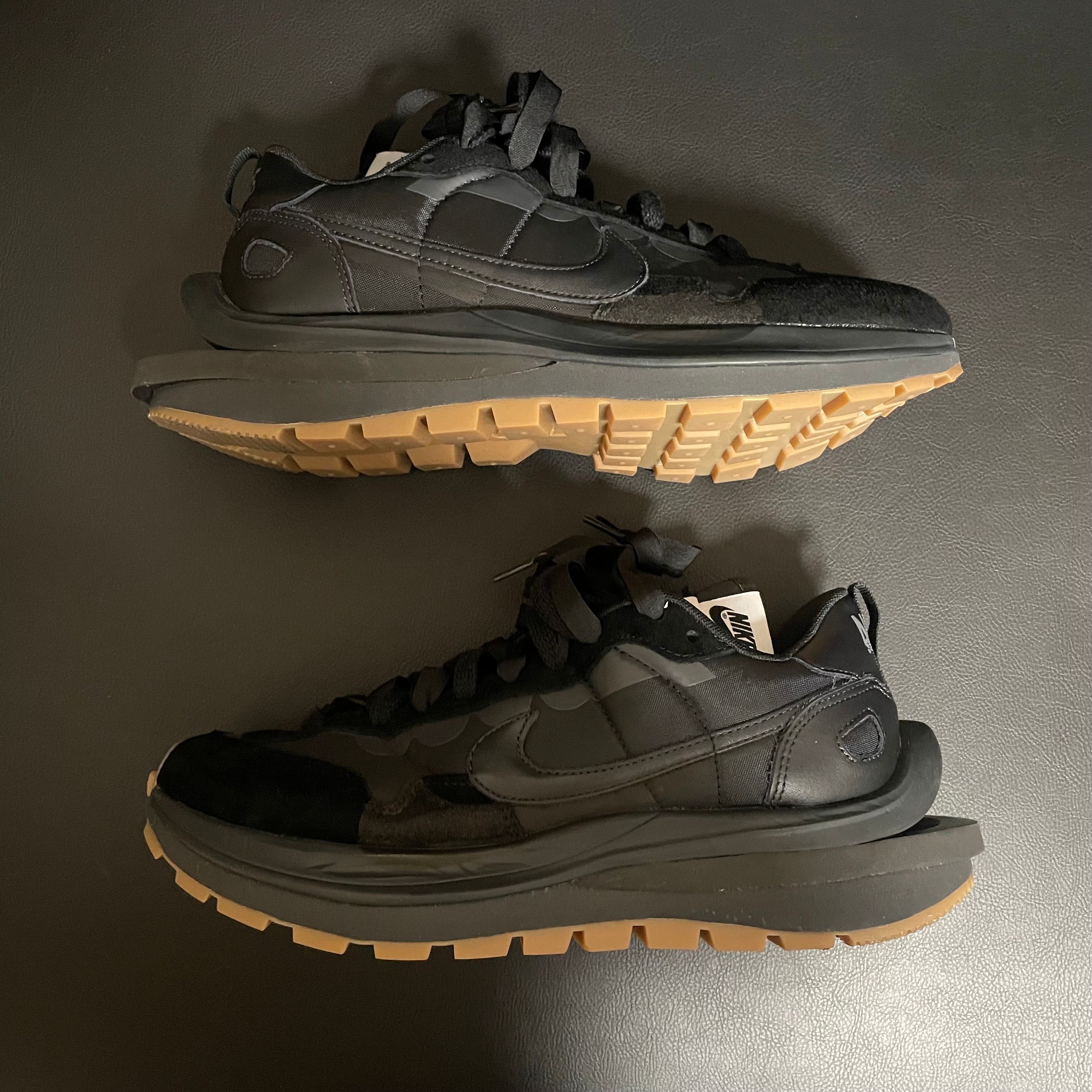 sacai × Nike VaporWaffle "Black Gum"