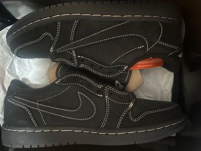 Travis Scott × Nike Air Jordan 1 Low OG SP "Black Phantom"