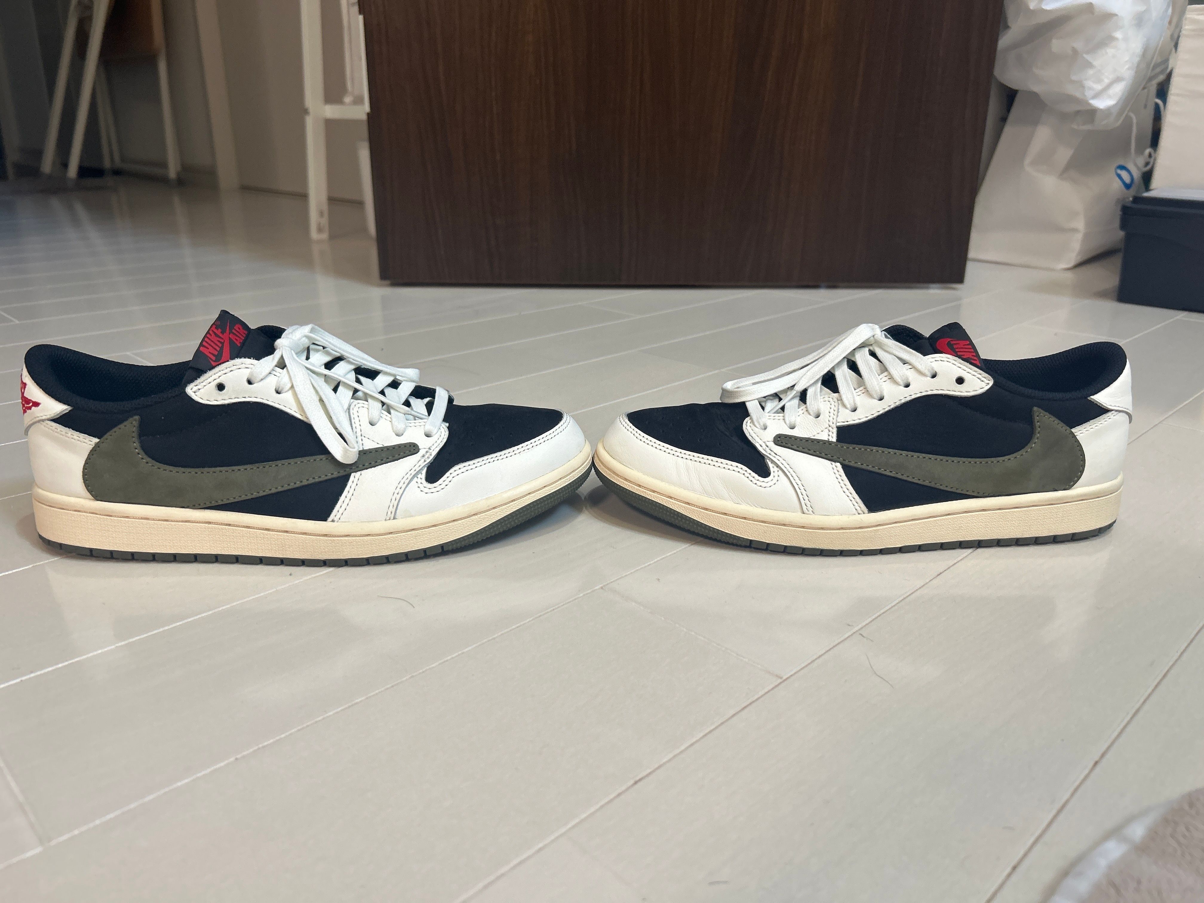 Travis Scott × Nike Women's Air Jordan 1 Low OG "Medium Olive"