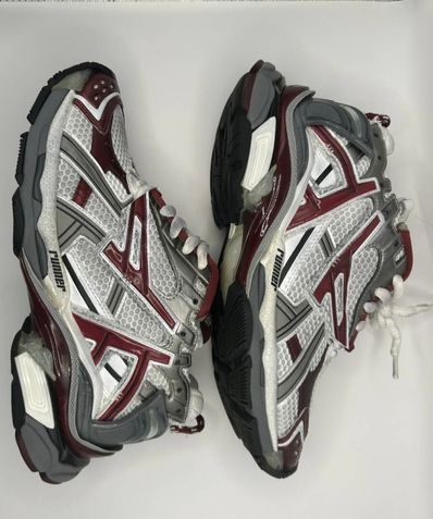 BALENCIAGA Runner "White/Dark Red"