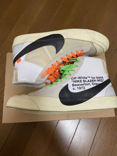 Off-White × Nike The Ten Blazer Mid "White"
