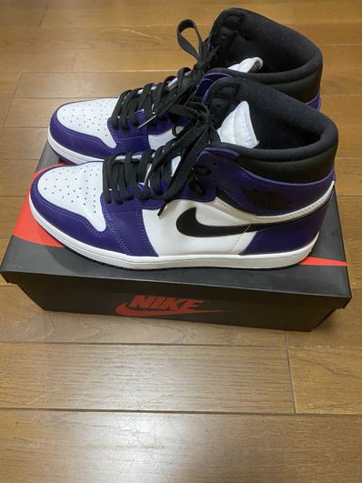 Nike Air Jordan 1 Retro High OG "Court Purple White/Black" (2020)
