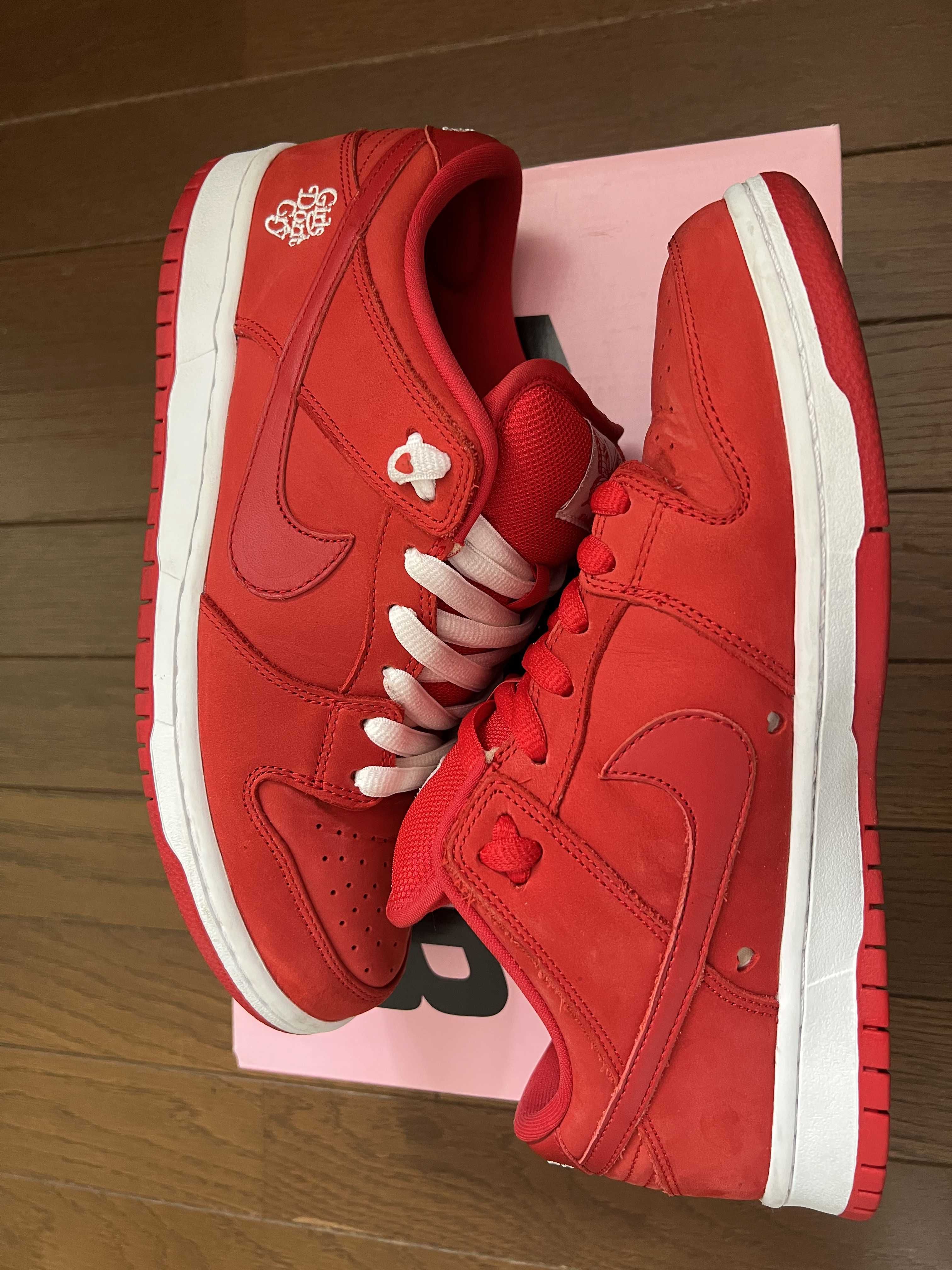 Girls Don't Cry × Nike SB Dunk Low Pro QS "Red" / VERDY