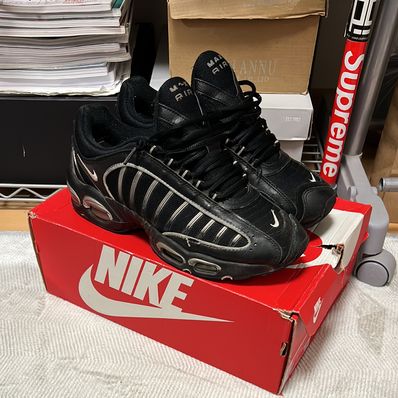 NIKE AIR MAX TAILWIND 4 BLACK METALLIC SILVER