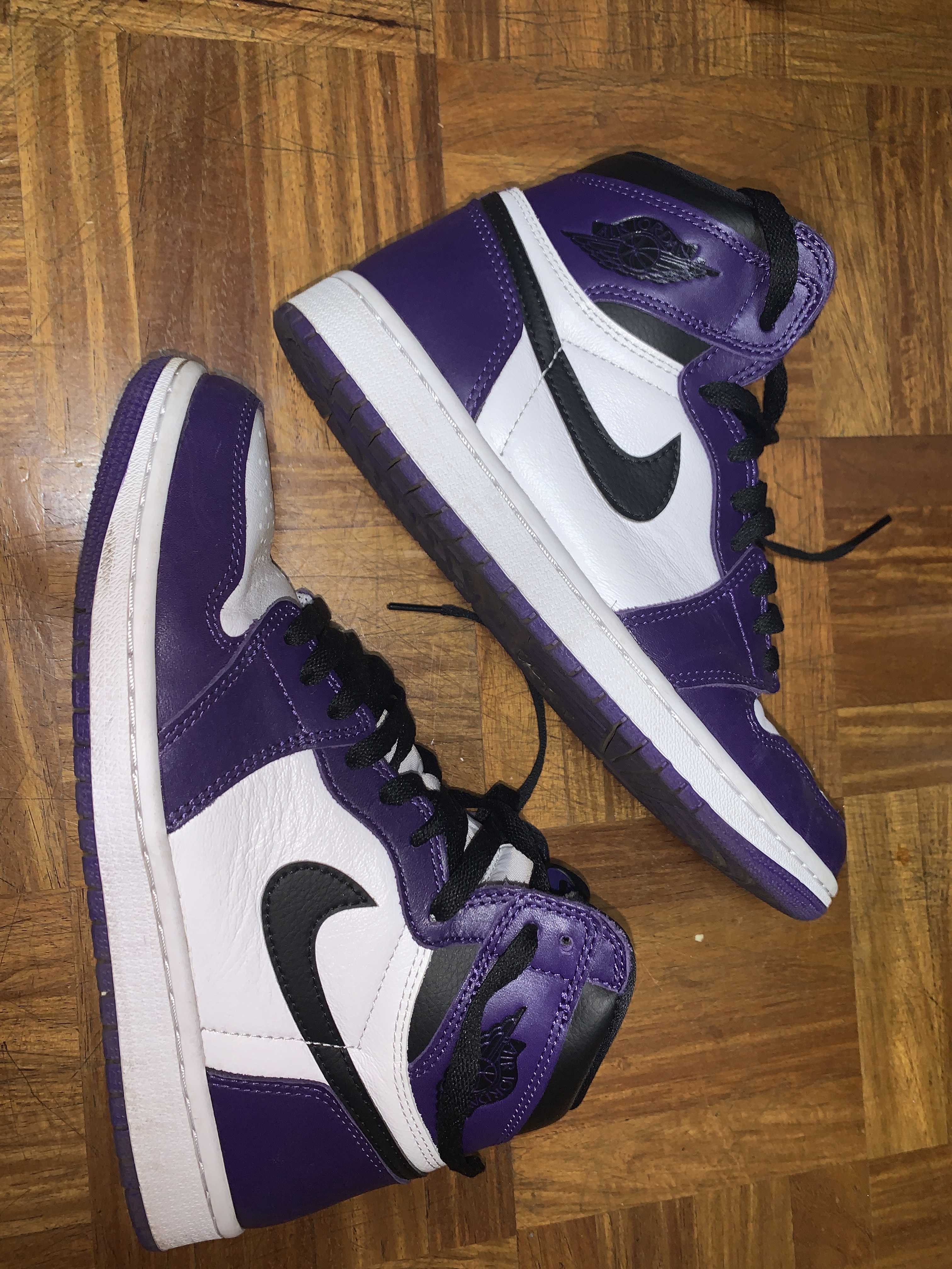 Nike Air Jordan 1 Retro High OG "Court Purple White/Black" (2020)   