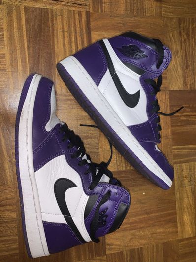 Nike Air Jordan 1 Retro High OG "Court Purple White/Black" (2020)