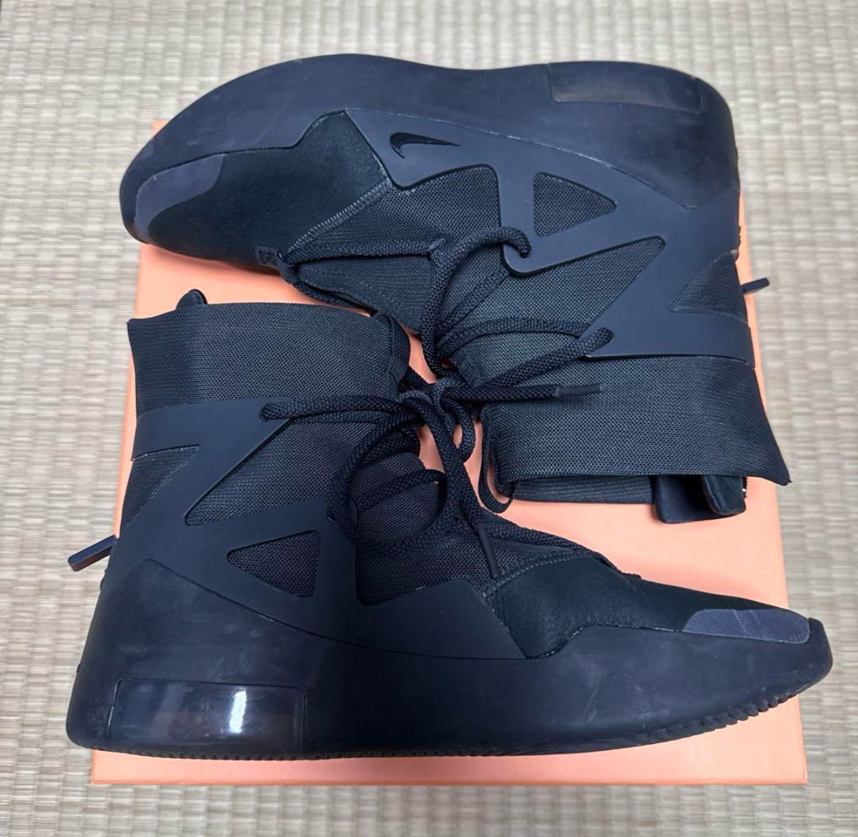 Fear Of God × Nike Air 1 "Triple Black"
