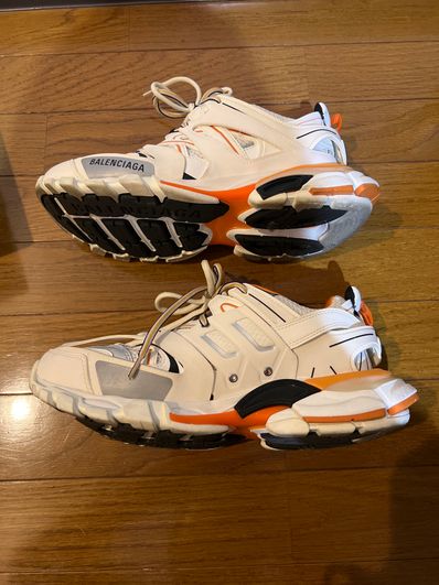 Balenciaga Track Sneaker "White/Orange"