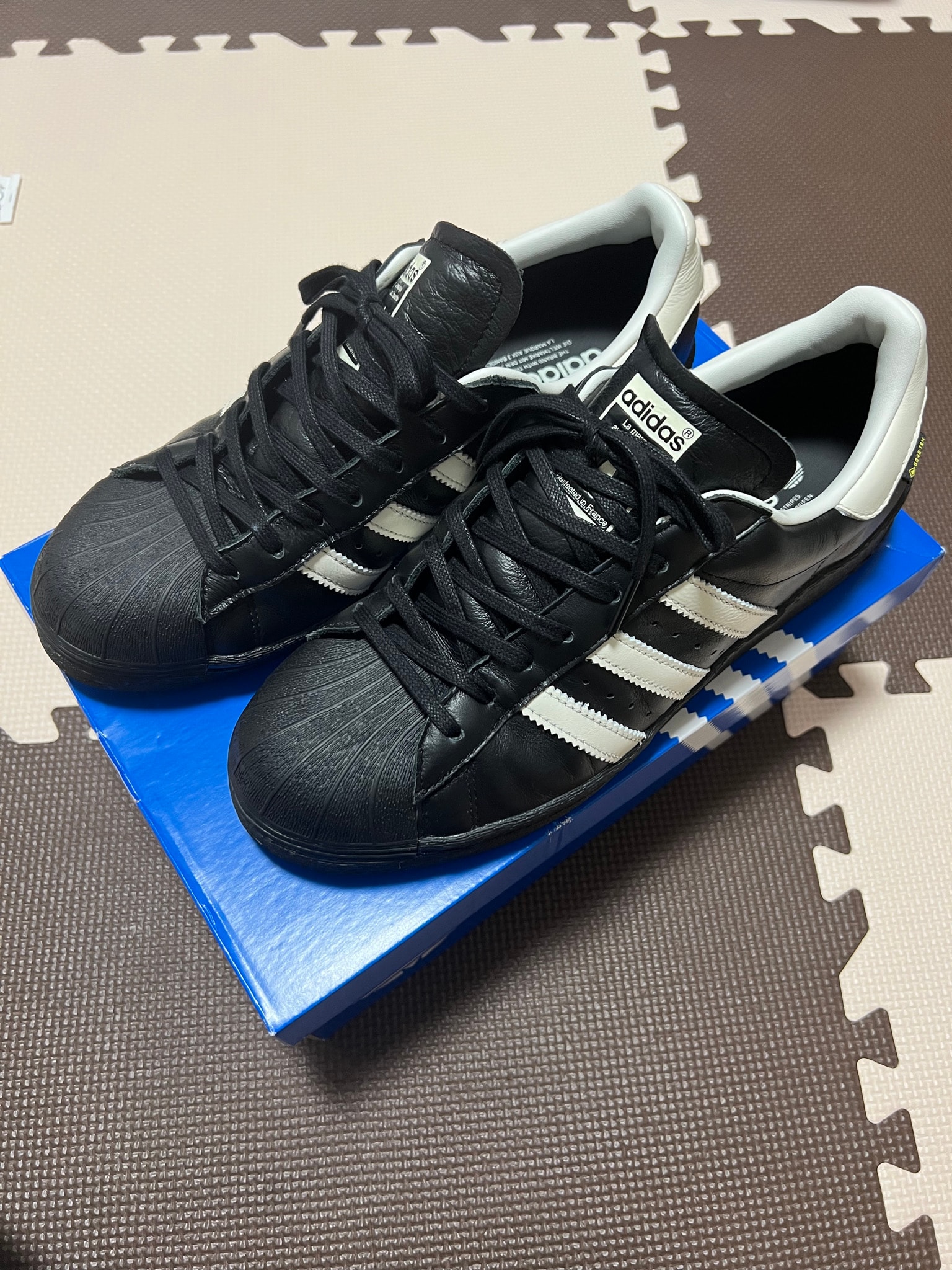 adidas Superstar 82 GORE-TEX "Core Black/Off White"