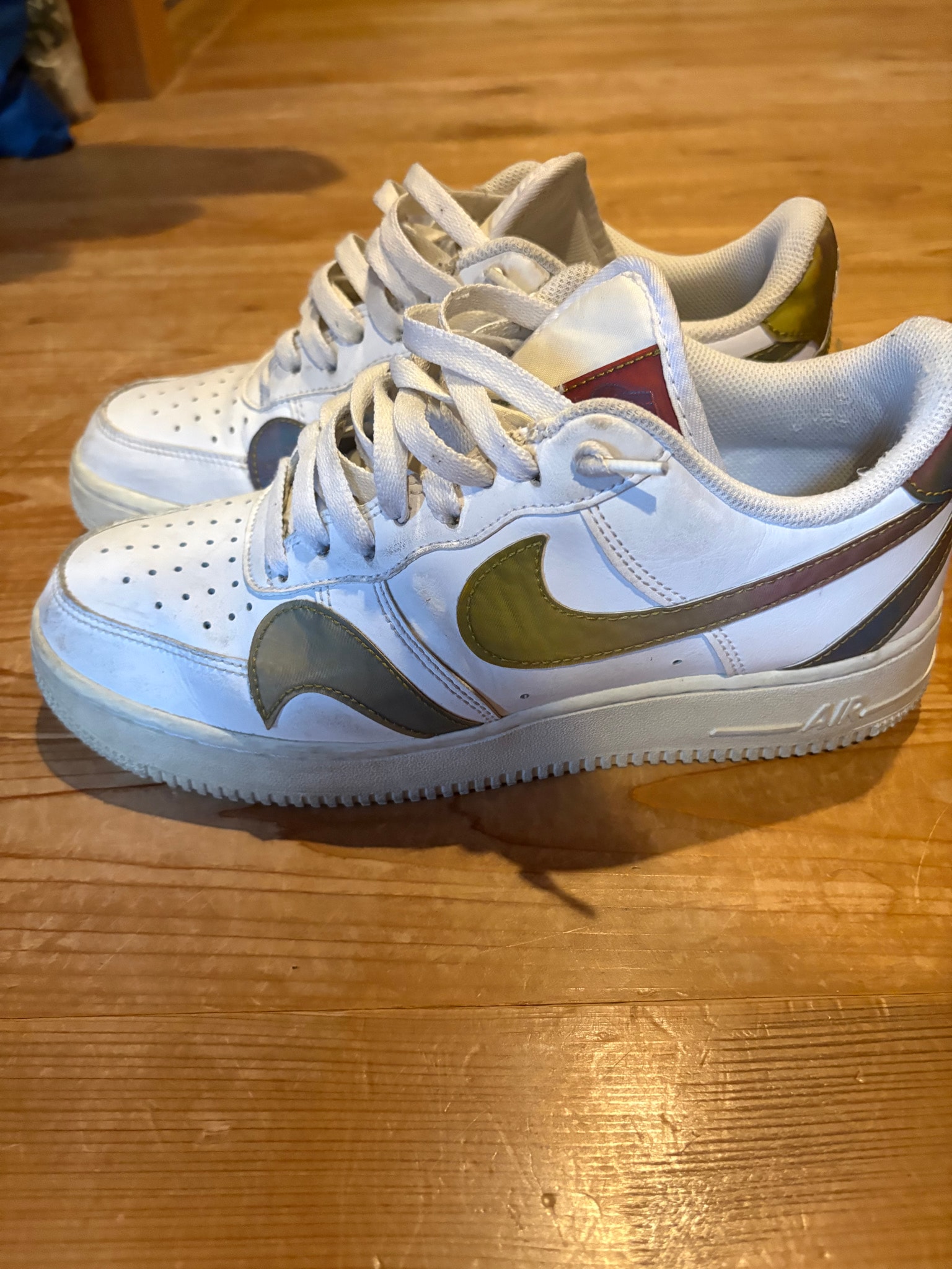 Nike Air Force 1 Low Misplaced Swooshes "White Multi"