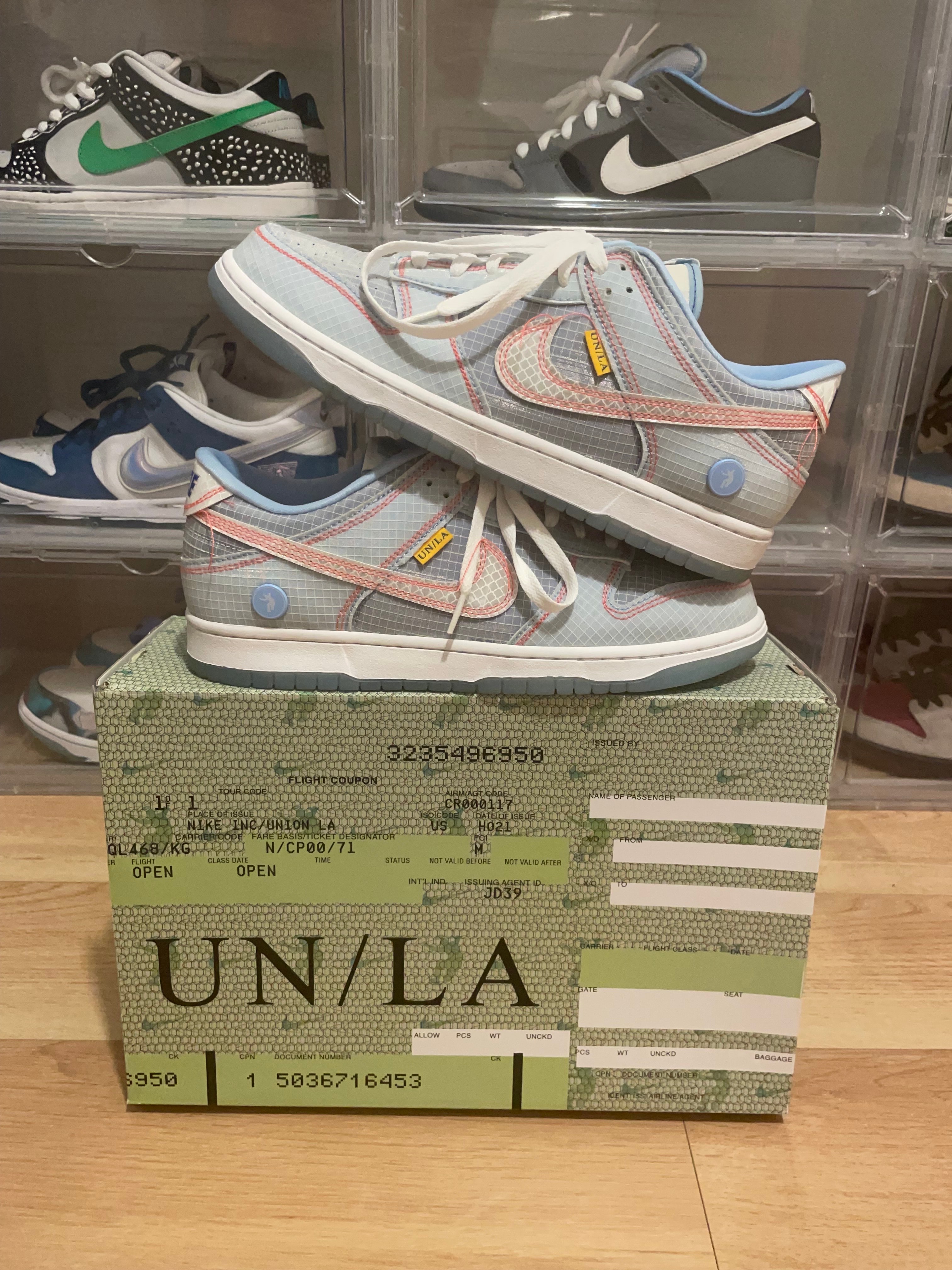 UNION × Nike Dunk Low "Argon"