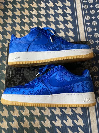CLOT × Nike Air Force 1 Low "Blue"