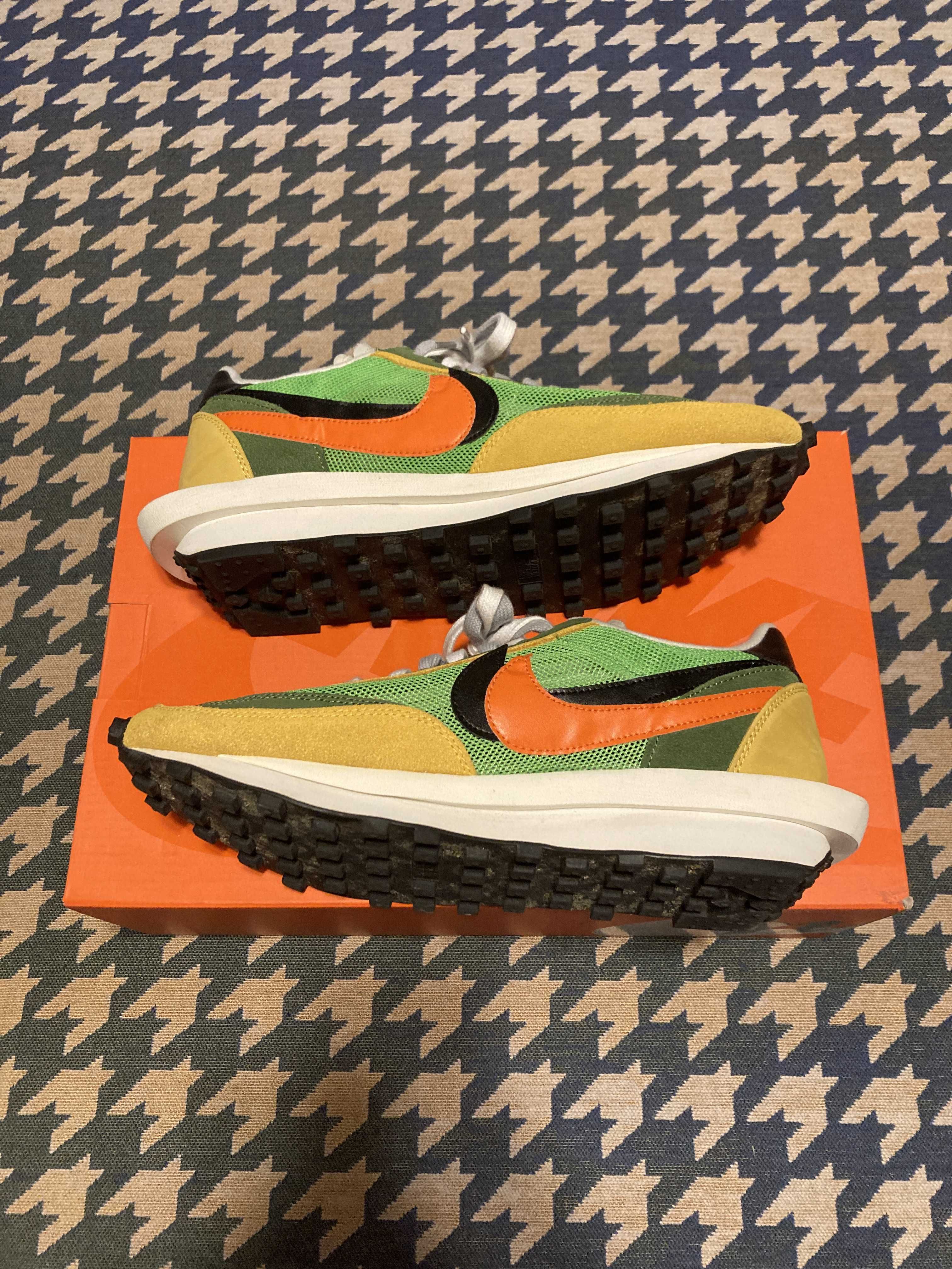 sacai × Nike LDV Waffle "Green"