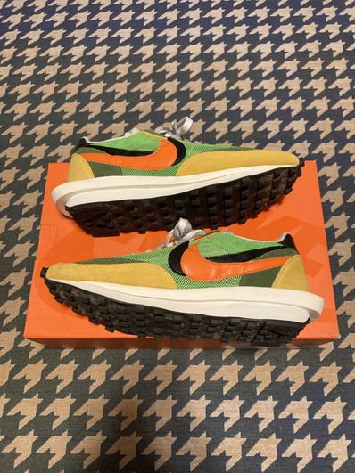 sacai × Nike LDV Waffle "Green"