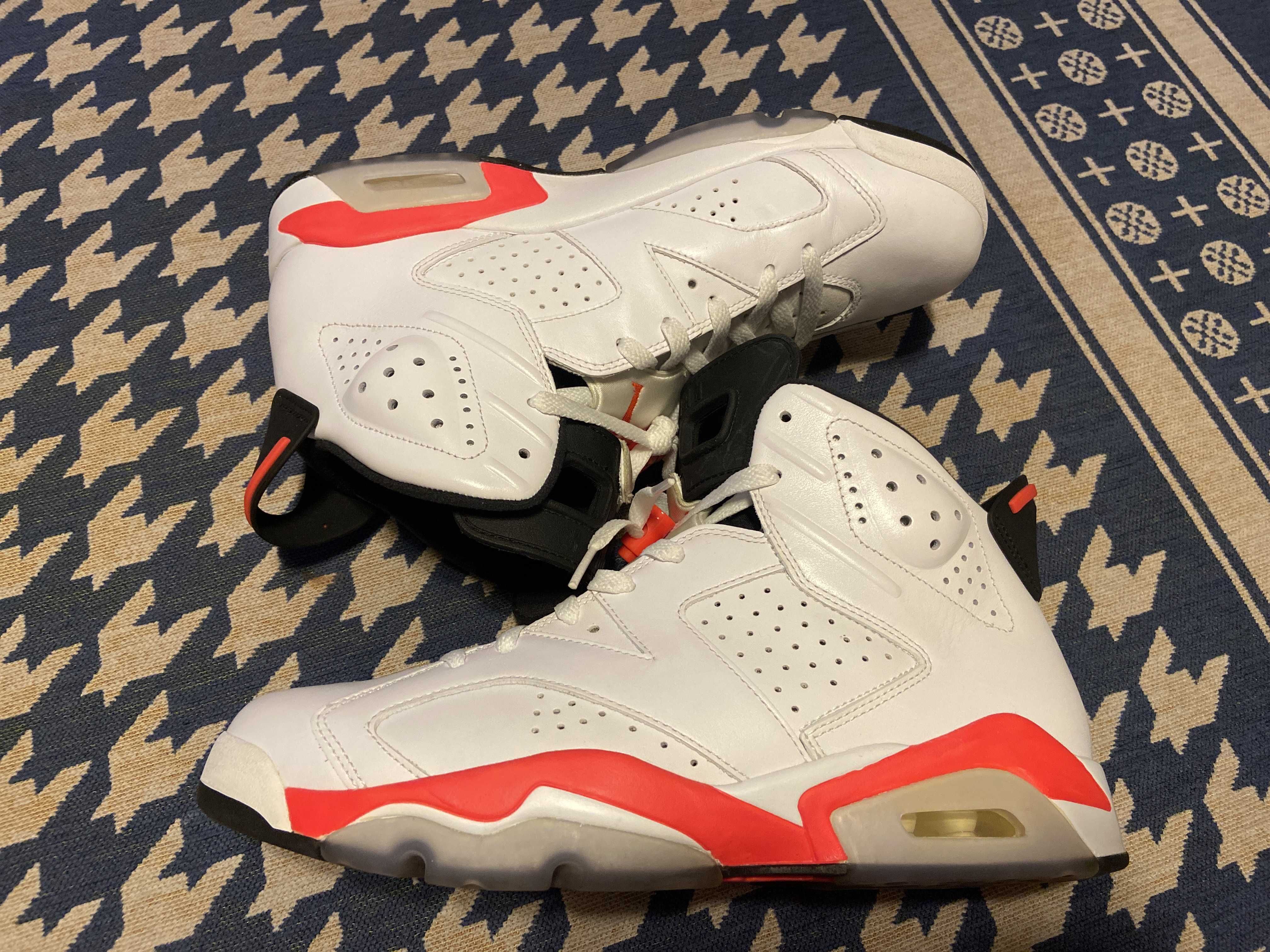 Nike Air Jordan 6 Retro "White / Infra Red" (2014)